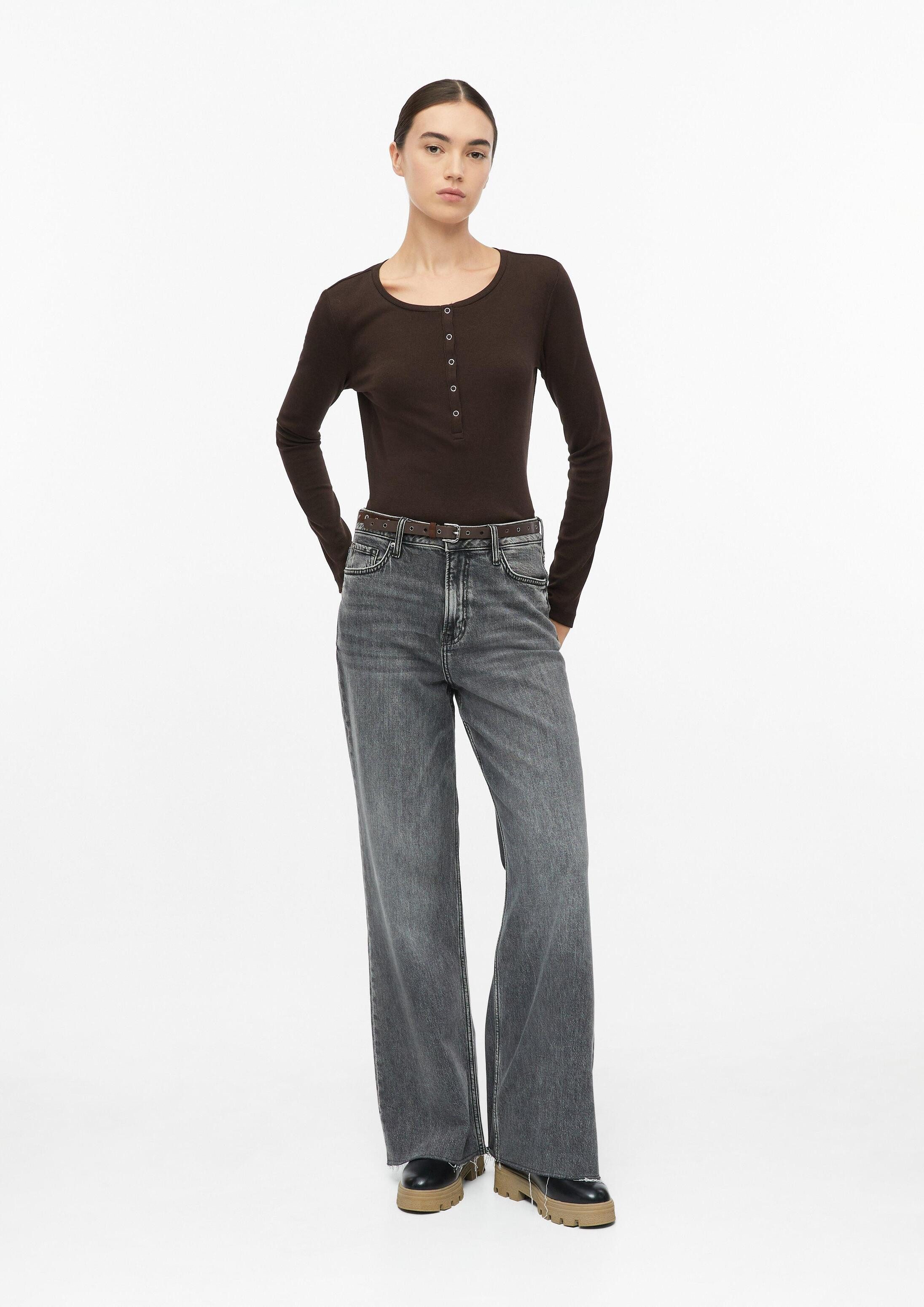 s.Oliver Weite Jeans Jeans-Hose SURI s.Oliver x Heidi Klum: Jeans Suri / Wide Fit / High Rise