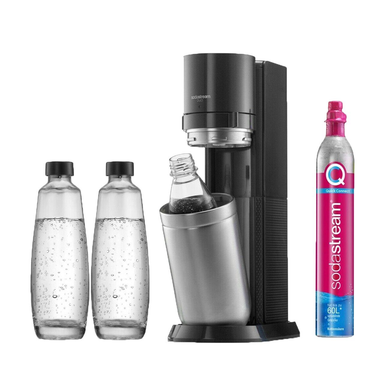 SodaStream Wassersprudler Vorteilspack Duo Wassersprudler Titan