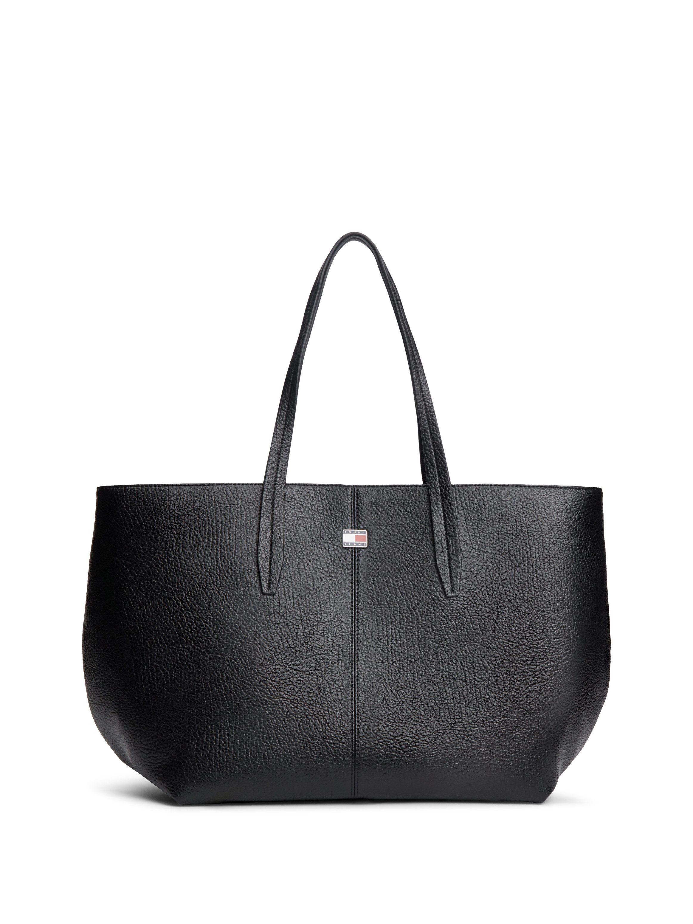 Tommy Jeans Tragetasche TJW SLOUCHY CITY TOTE, Damen Handtasche, Shopper mit dezenten Ziernähten