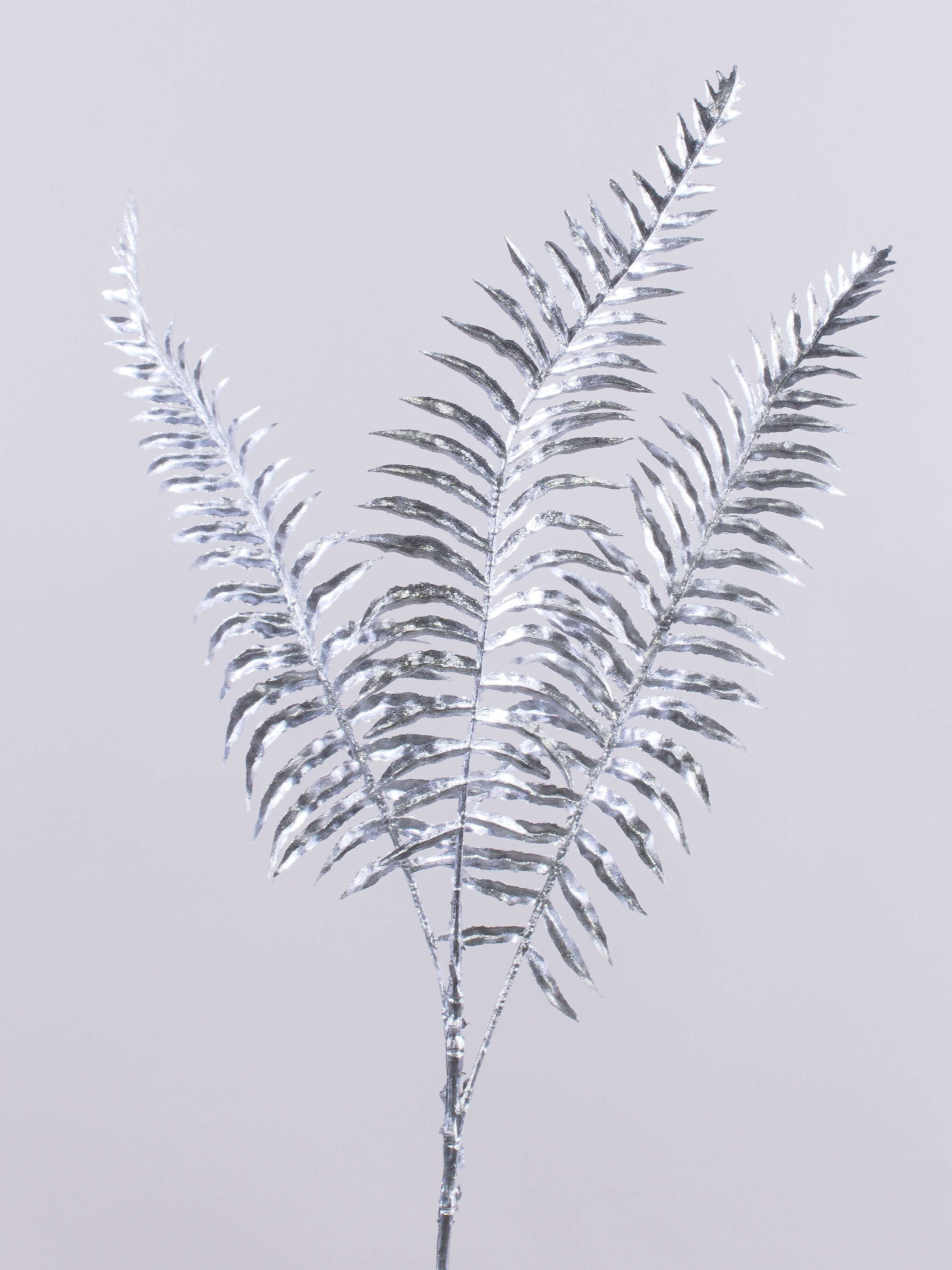 Kunstzweig Deko Boston Farn Zweig Nakhon, Silber, 70cm Farn (Schwertfarn), artplants, Höhe 70.0 cm