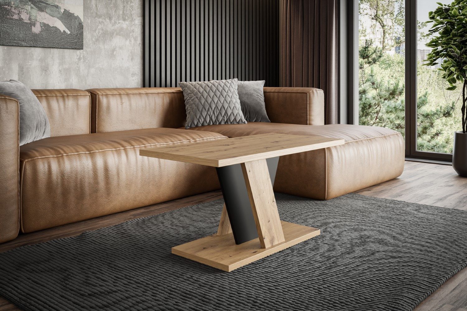 ALTDECOR Couchtisch INEY (Kaffeetisch Wohnzimmertisch Modern günstig online kaufen