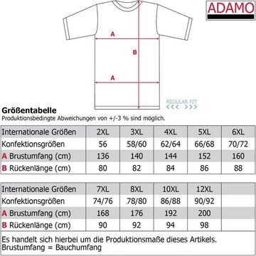 ADAMO T-Shirt (1-tlg) Herren in Übergrößen bis 12XL