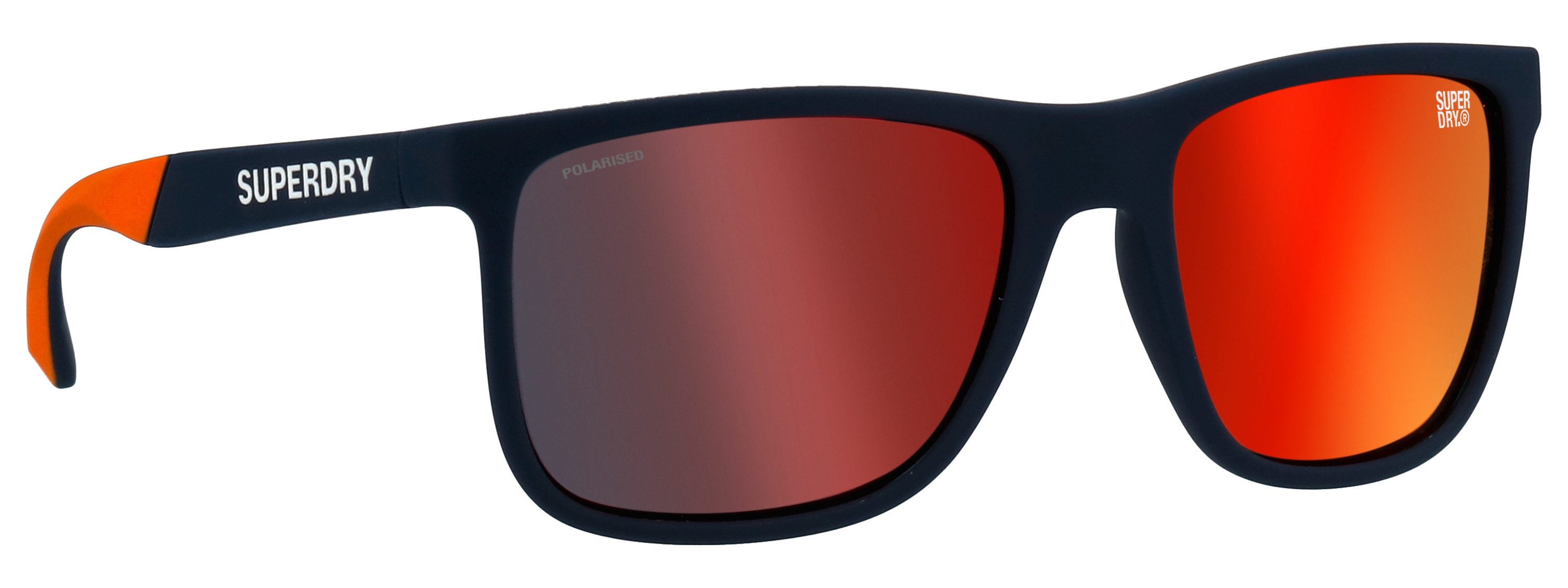 Superdry Sonnenbrille Modell 996057 Form Karree/Eckig, Logoschriftzug auf Bügel, Injectionfassung