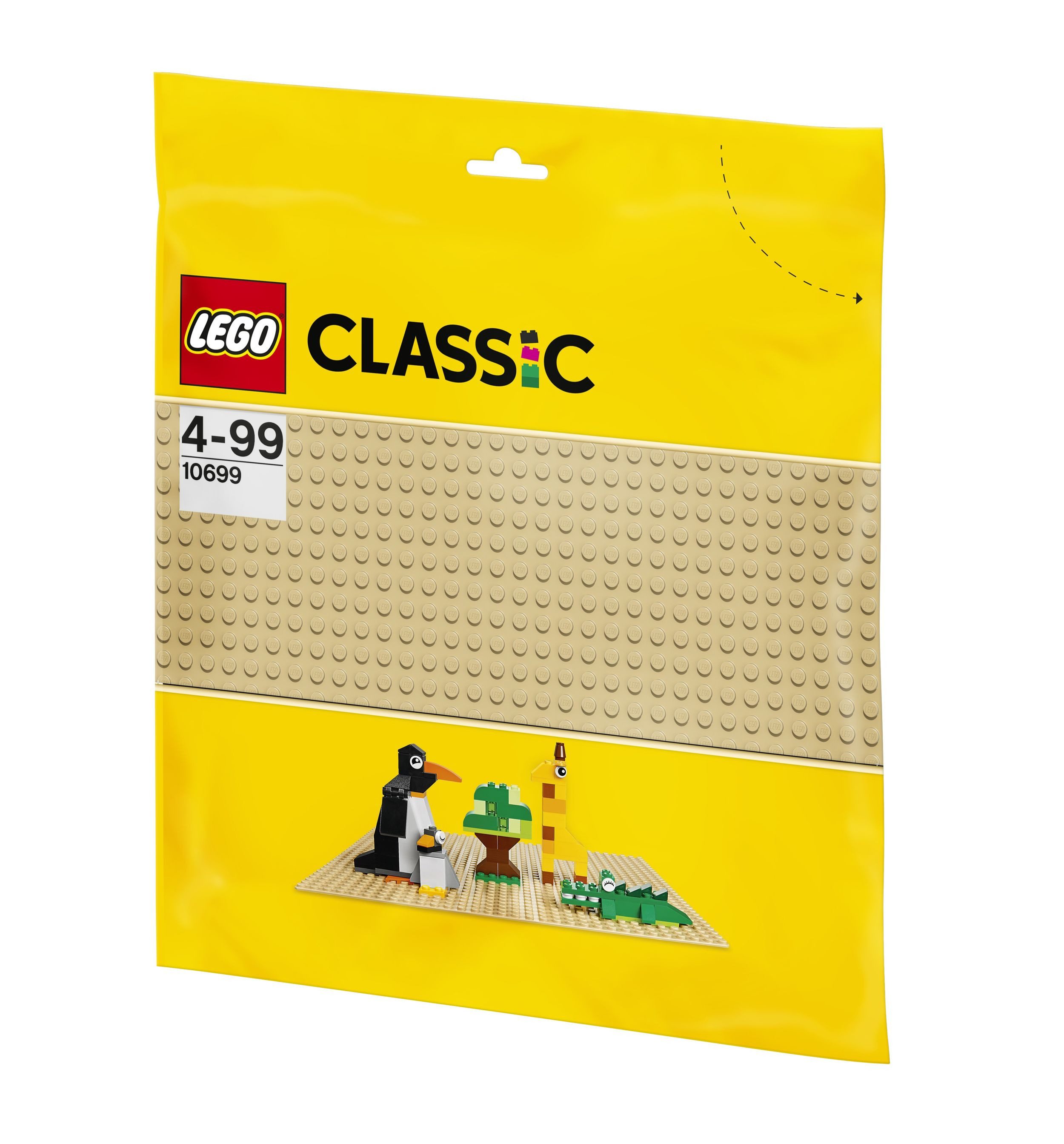 LEGO® Spiel LEGO Classic - 10699 Sandfarbene Bauplatte