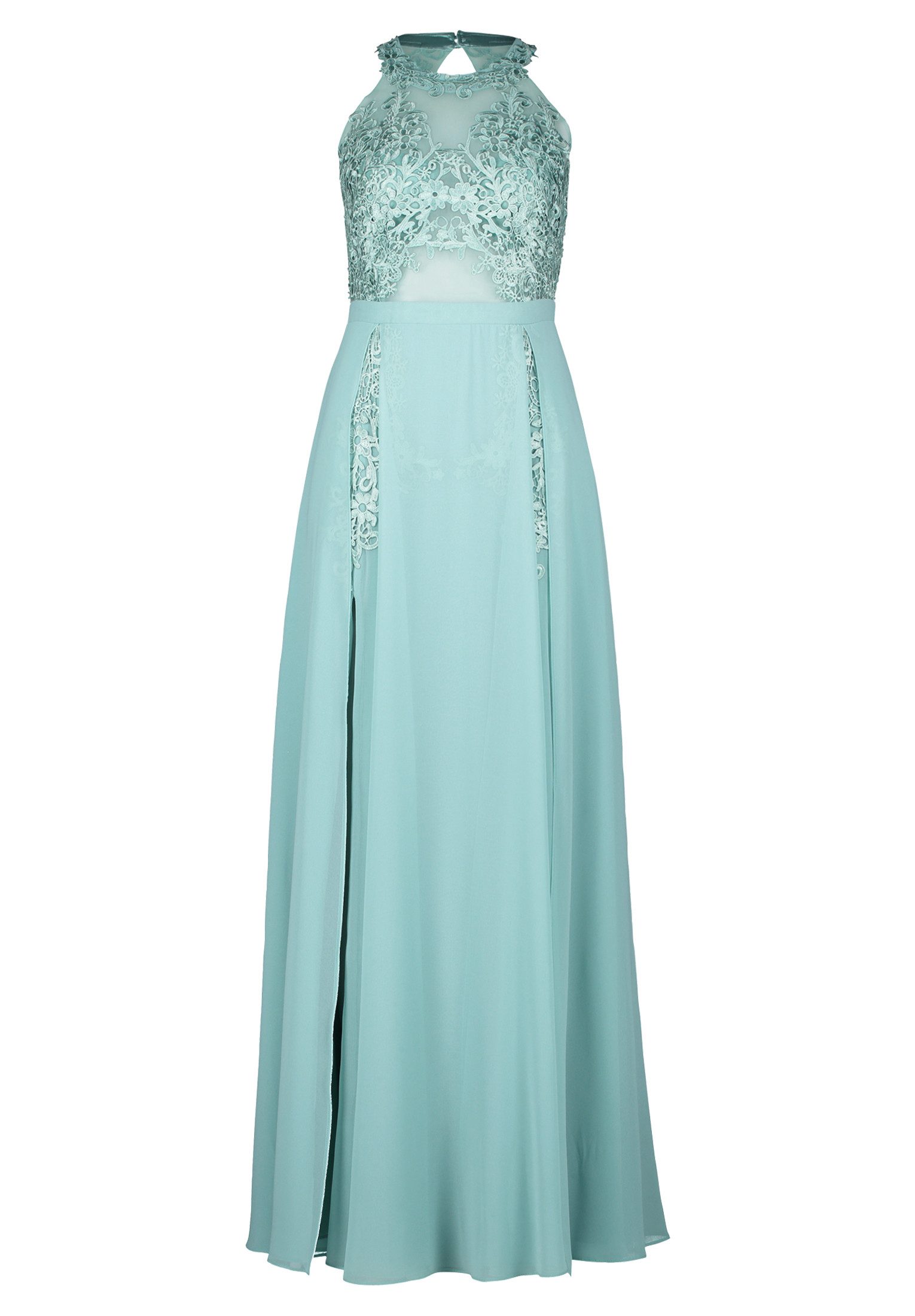 Vera Mont Abendkleid "Damen Abendkleid mit Placement" Ohne Tasche Spitze günstig online kaufen