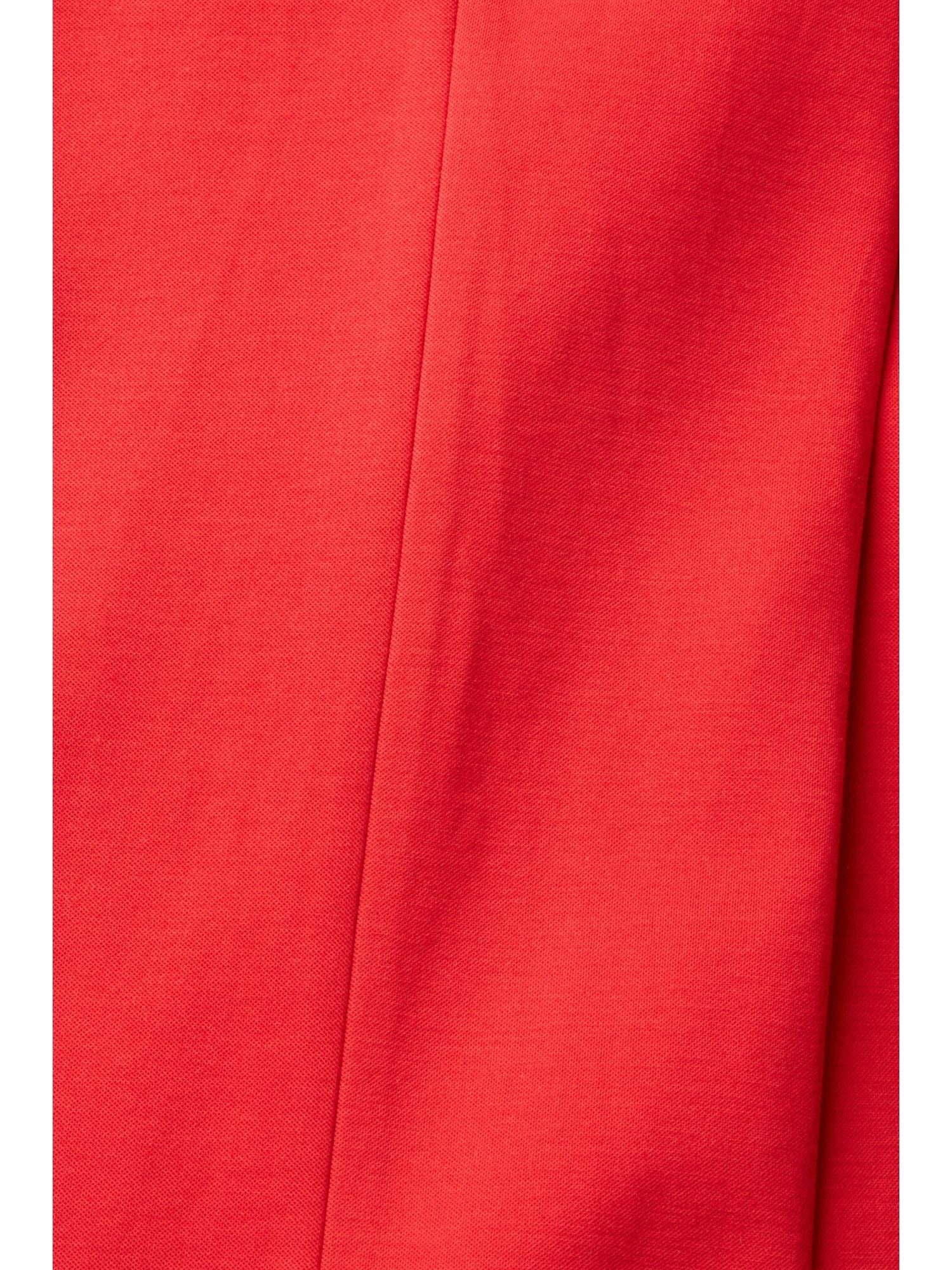 Stoffhose DARK Stretchige Bund Bootcut hohem mit RED Collection Pants Esprit