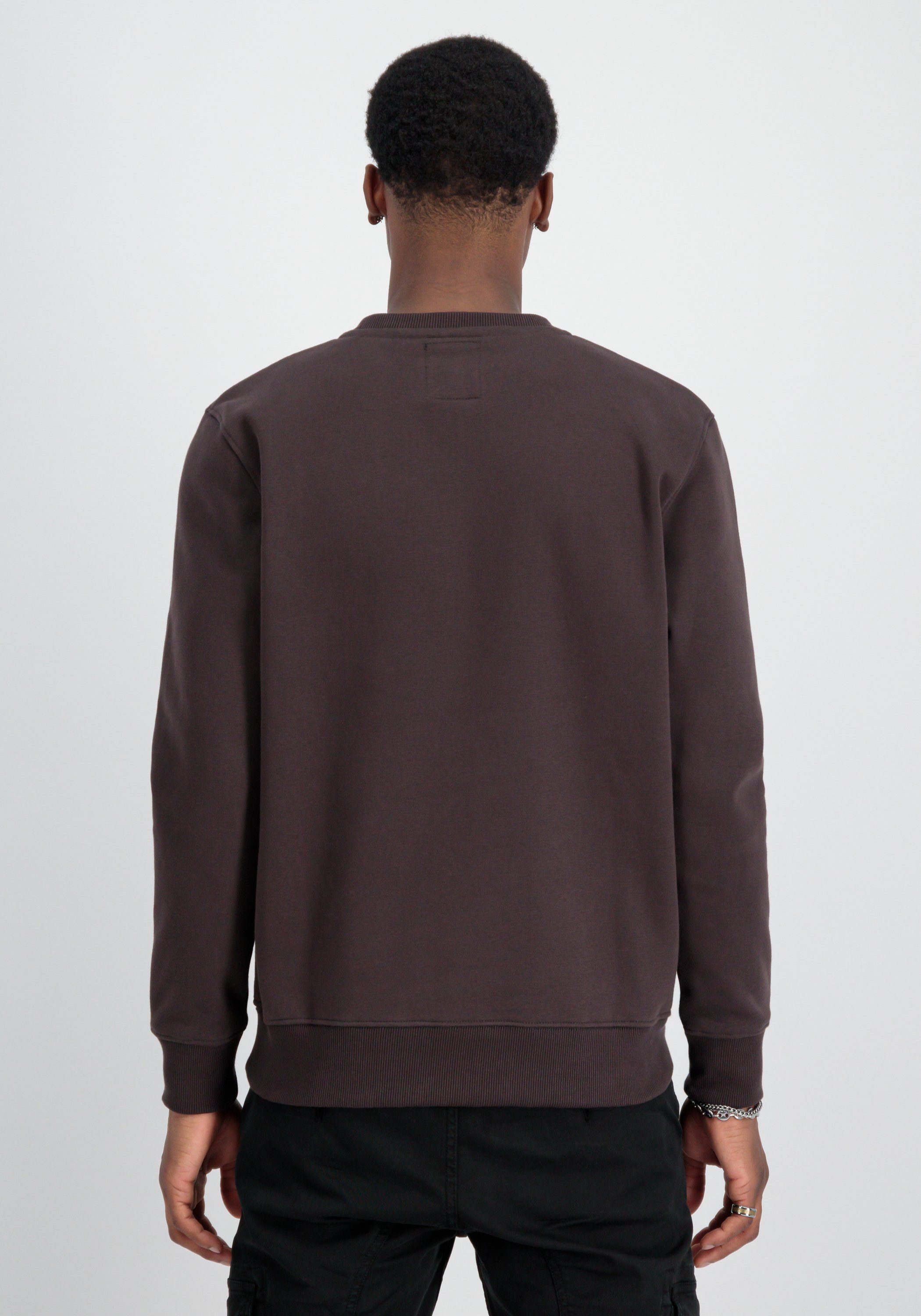 Alpha Industries Sweater Alpha Men - Basic Sweatshirts hunter brown Sweater Industries