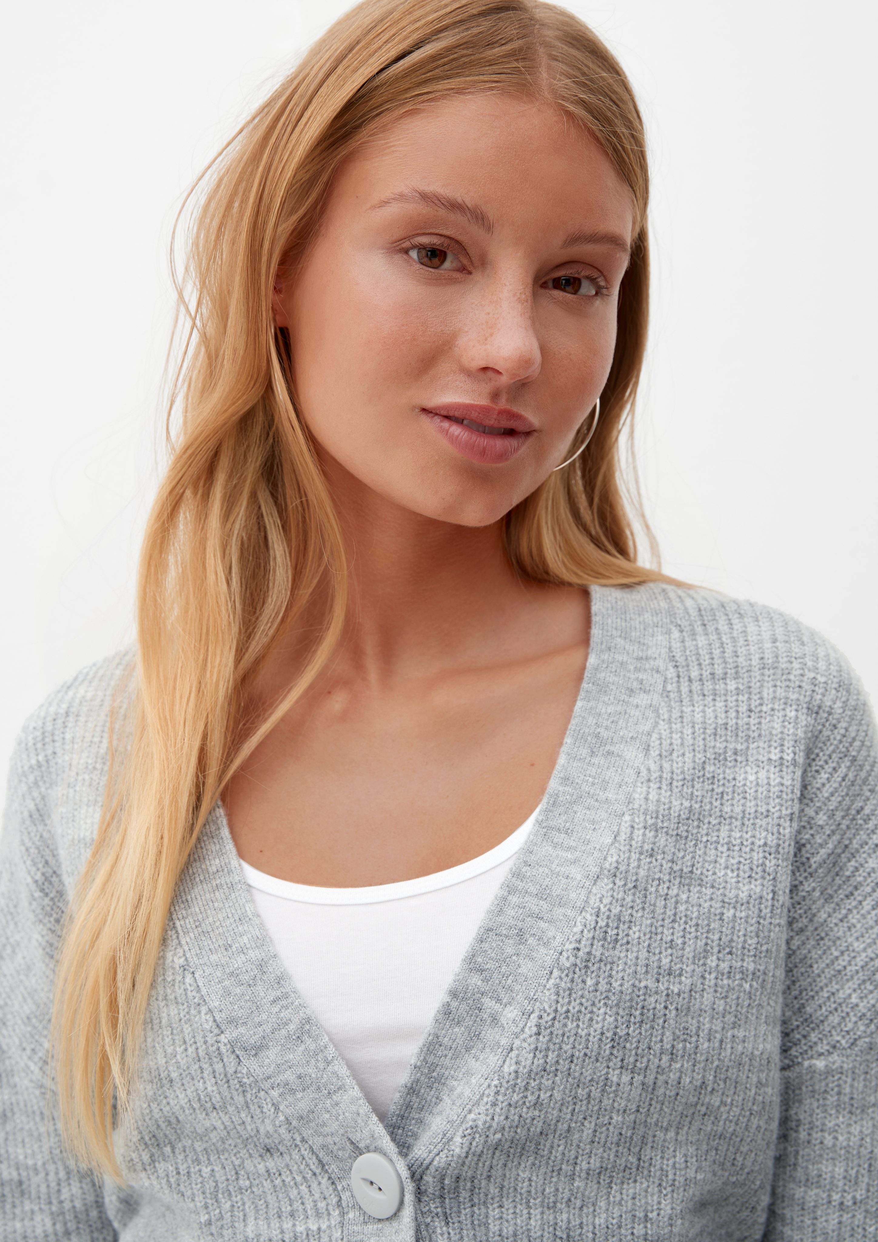 QS Funktionsjacke Cardigan aus Strick günstig online kaufen