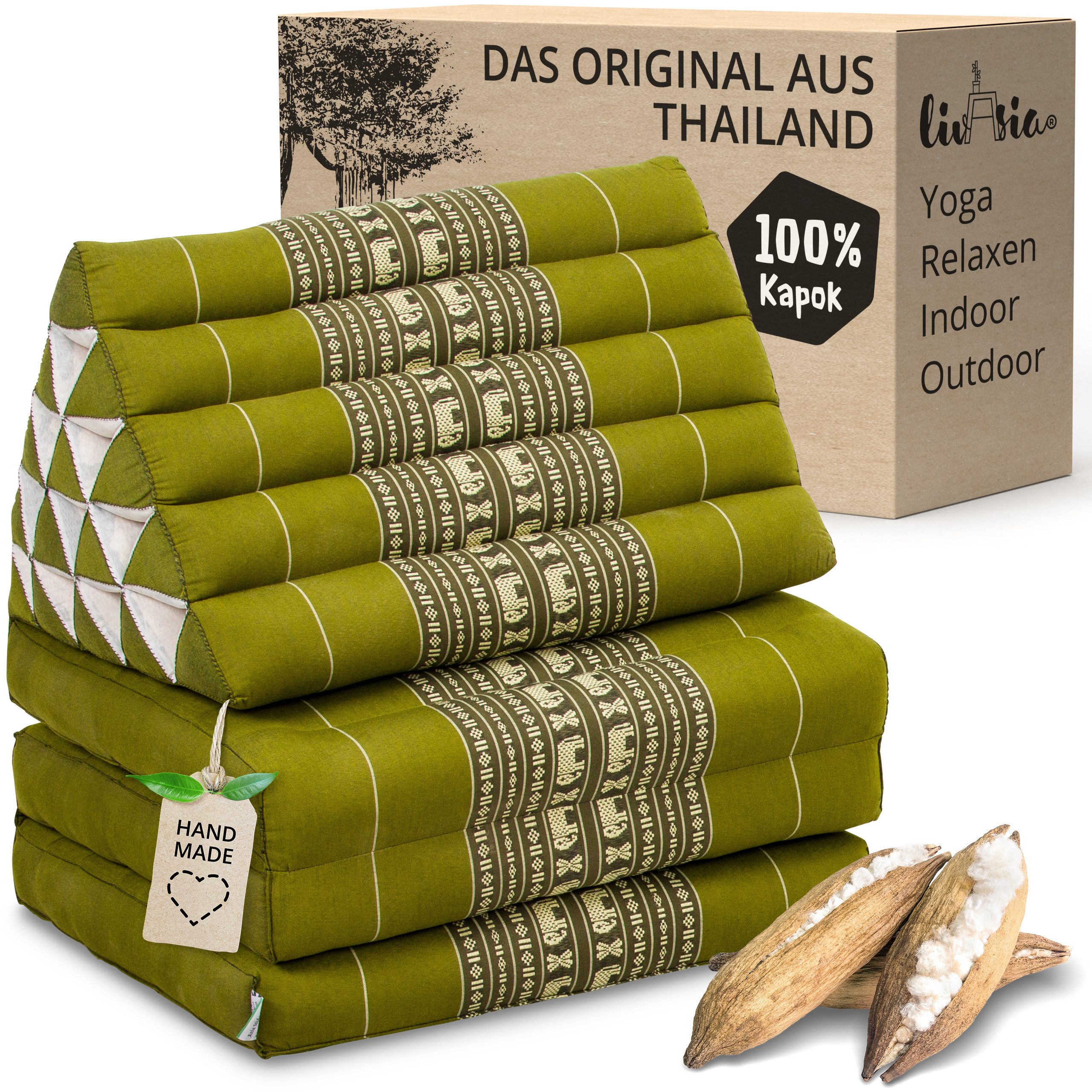 livasia Sitzsack Thaikissen XXL hoch, vegan günstig online kaufen