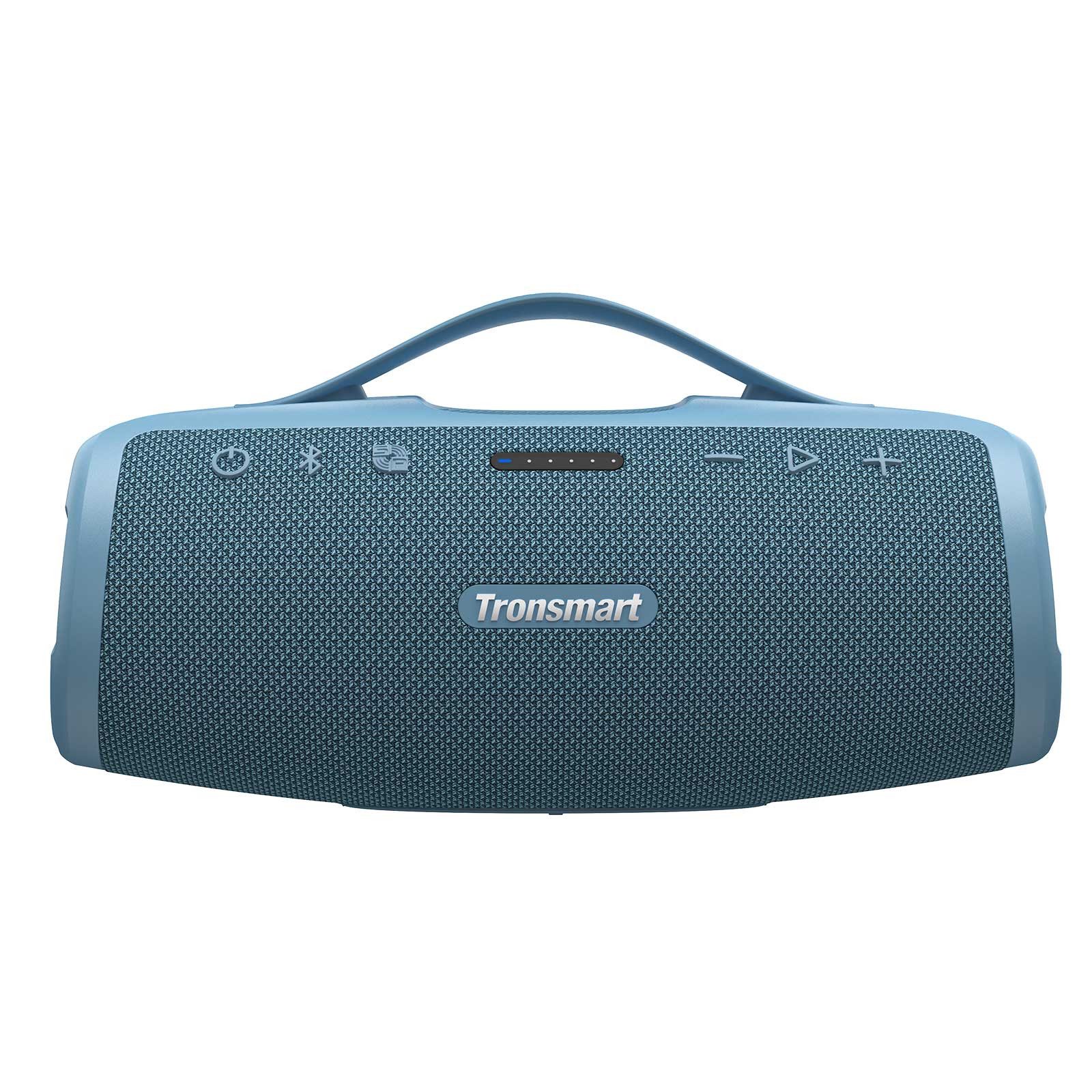 Tronsmart Tragbarer Außenlautsprecher Mirtune S100, anpassbarer EQ, 50 W Bluetooth-Lautsprecher (50 W, 20 Stunden Spielzeit, IPX7 wasserdicht, einziehbarer Griff)