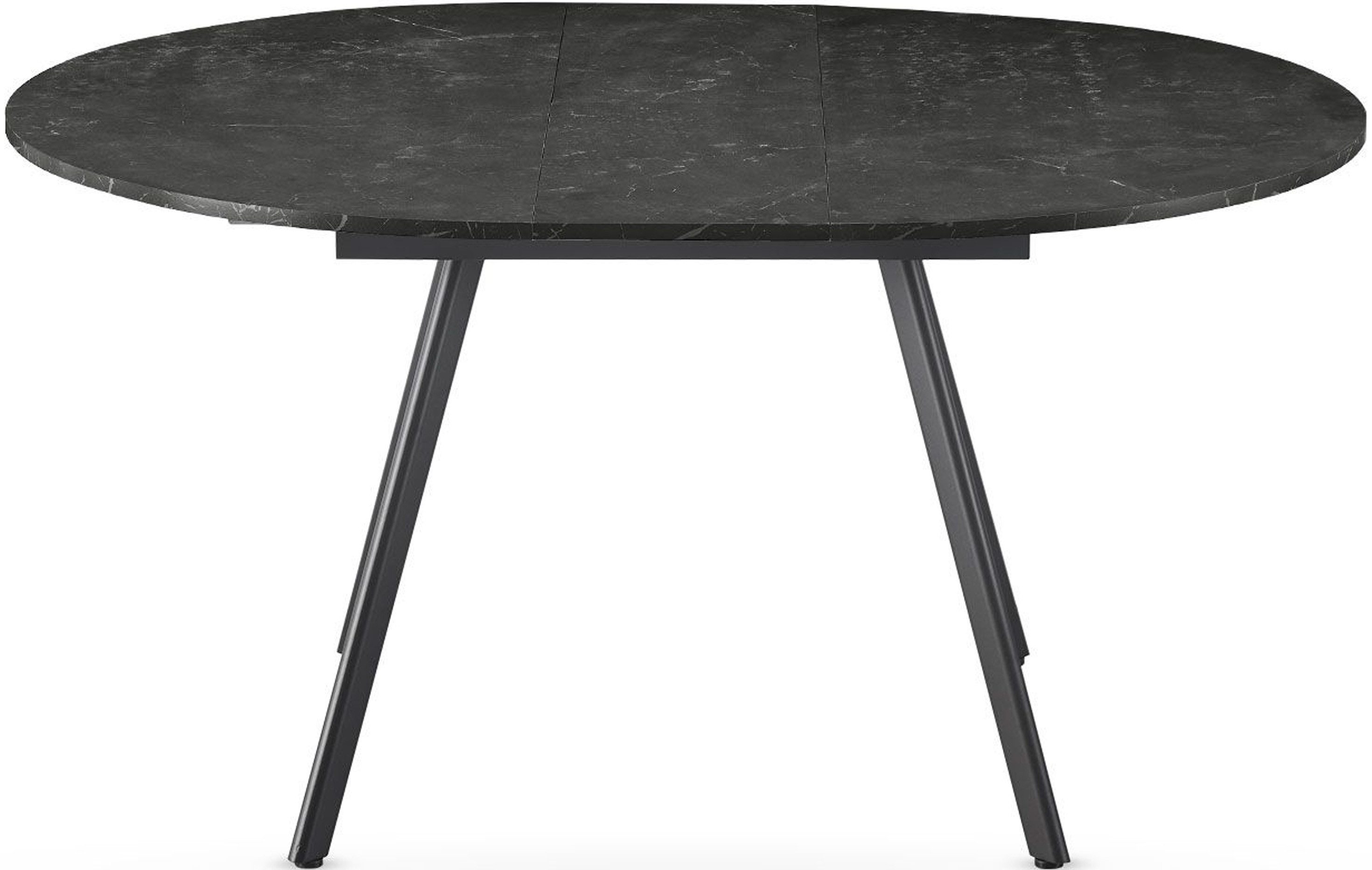 B&D home Esstisch TILL, Metallgestell schwarz oder weiß, ausziehbar 120-160 günstig online kaufen