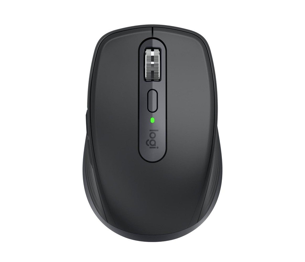 Logitech MX Anywhere 3S, Kabellos Bluetooth, Kompatibel mit Logi Bolt-Empfänger, 8K DPI-Sensor, Graphite