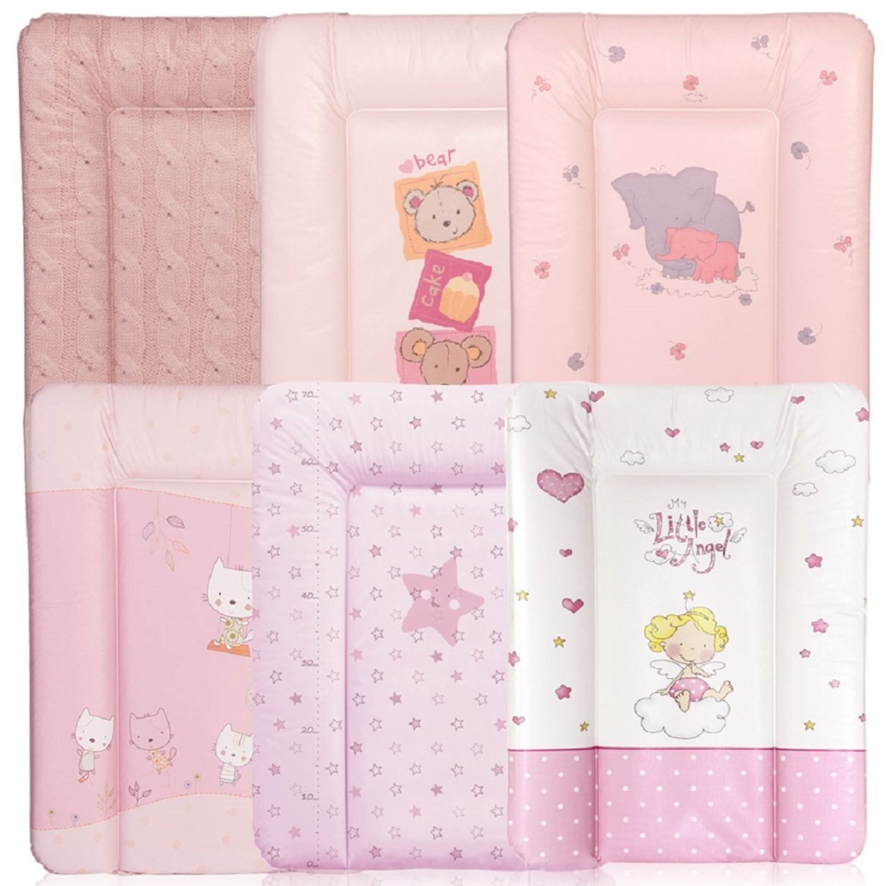 LORELLI Wickelauflage Softy 50 x 70 cm (1-tlg), PVC, waschbar, 50 x 70 cm, für unterwegs, leicht zu reinigen