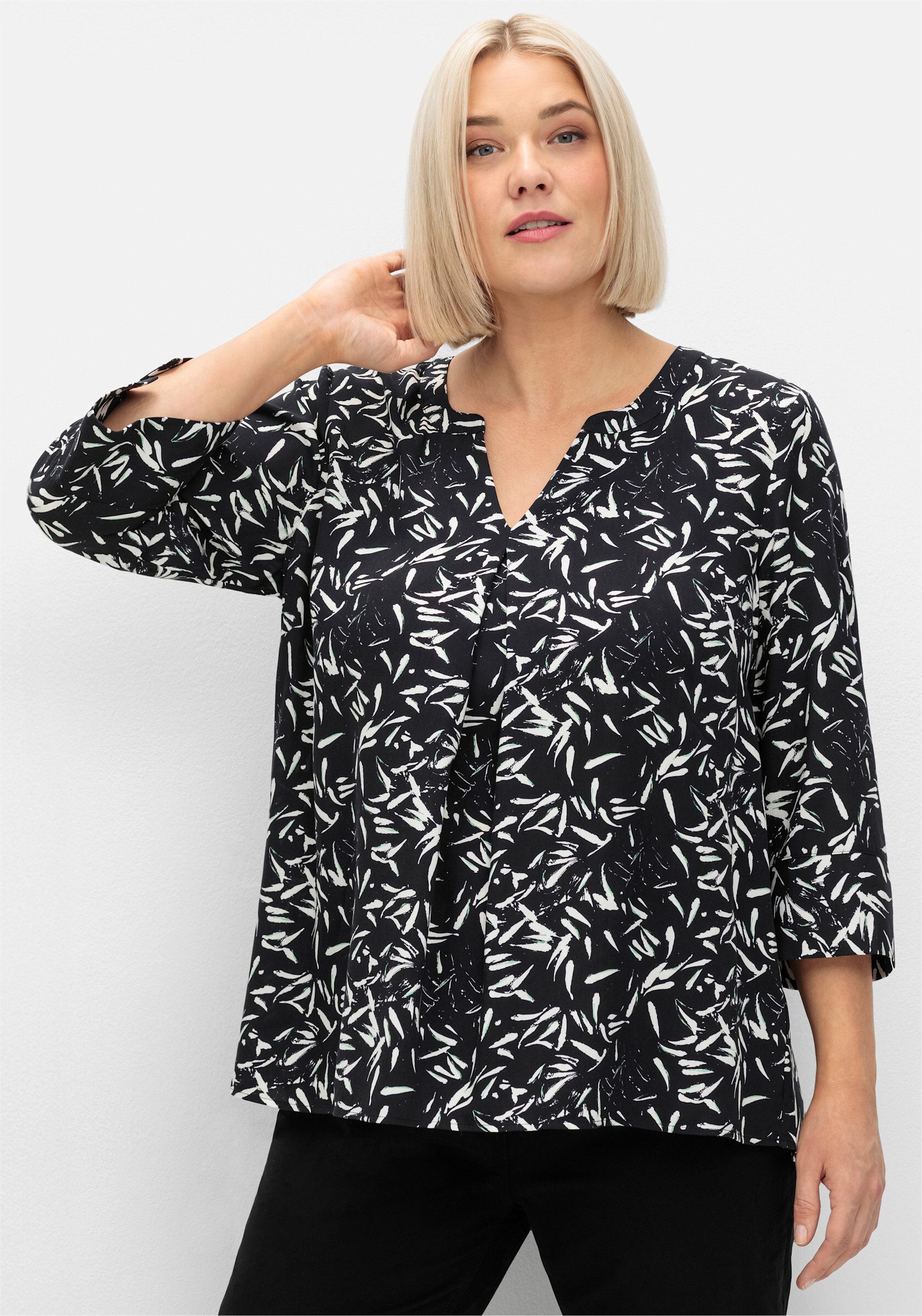 Sheego Klassische Bluse Tunika günstig online kaufen