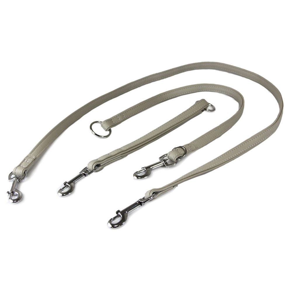 Das Lederband Hundeleine Universal Hundeleine Amsterdam grey