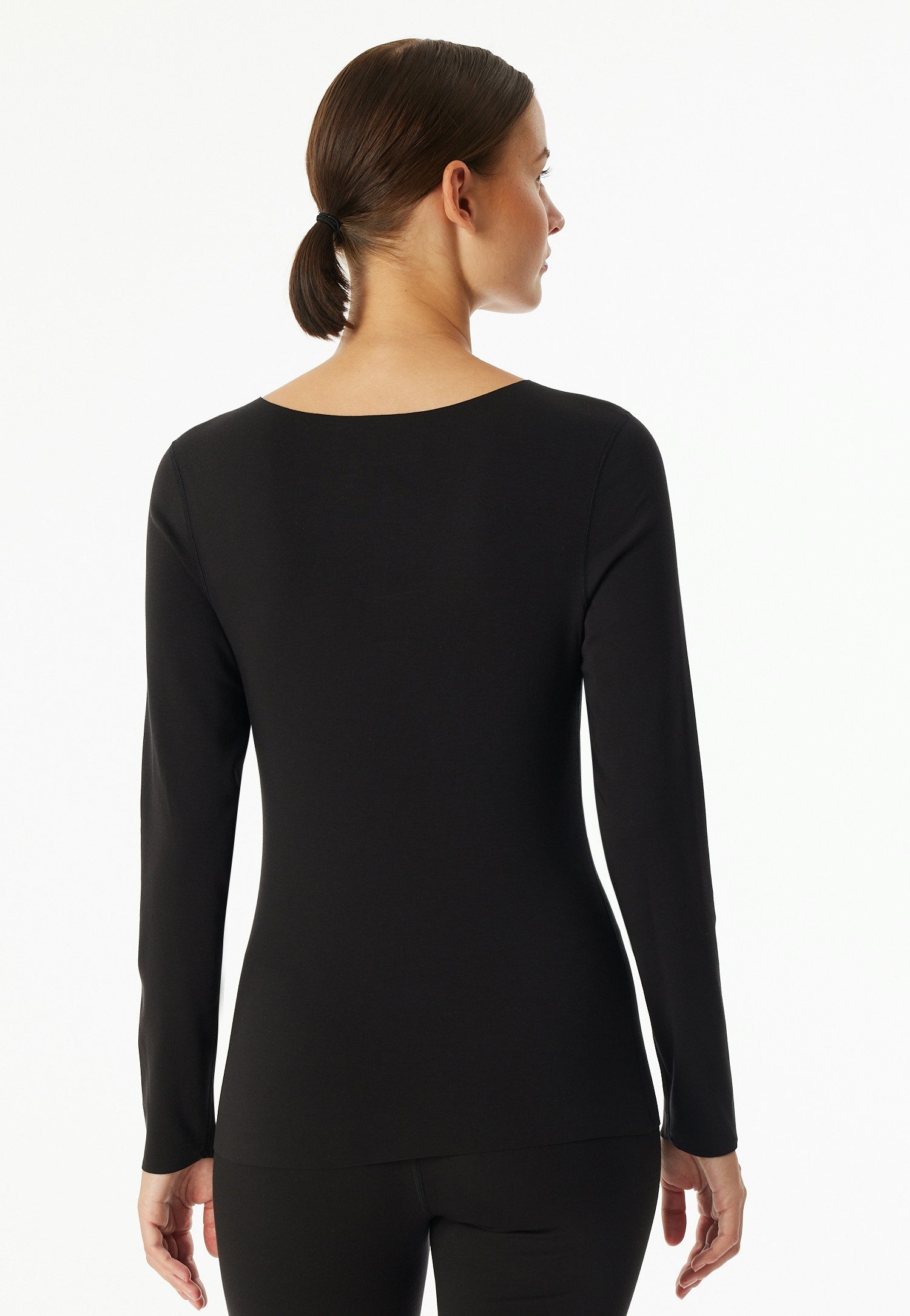 Schiesser Langarmshirt Invisible Soft Warming flache Nähte, wärmend, langärmelig