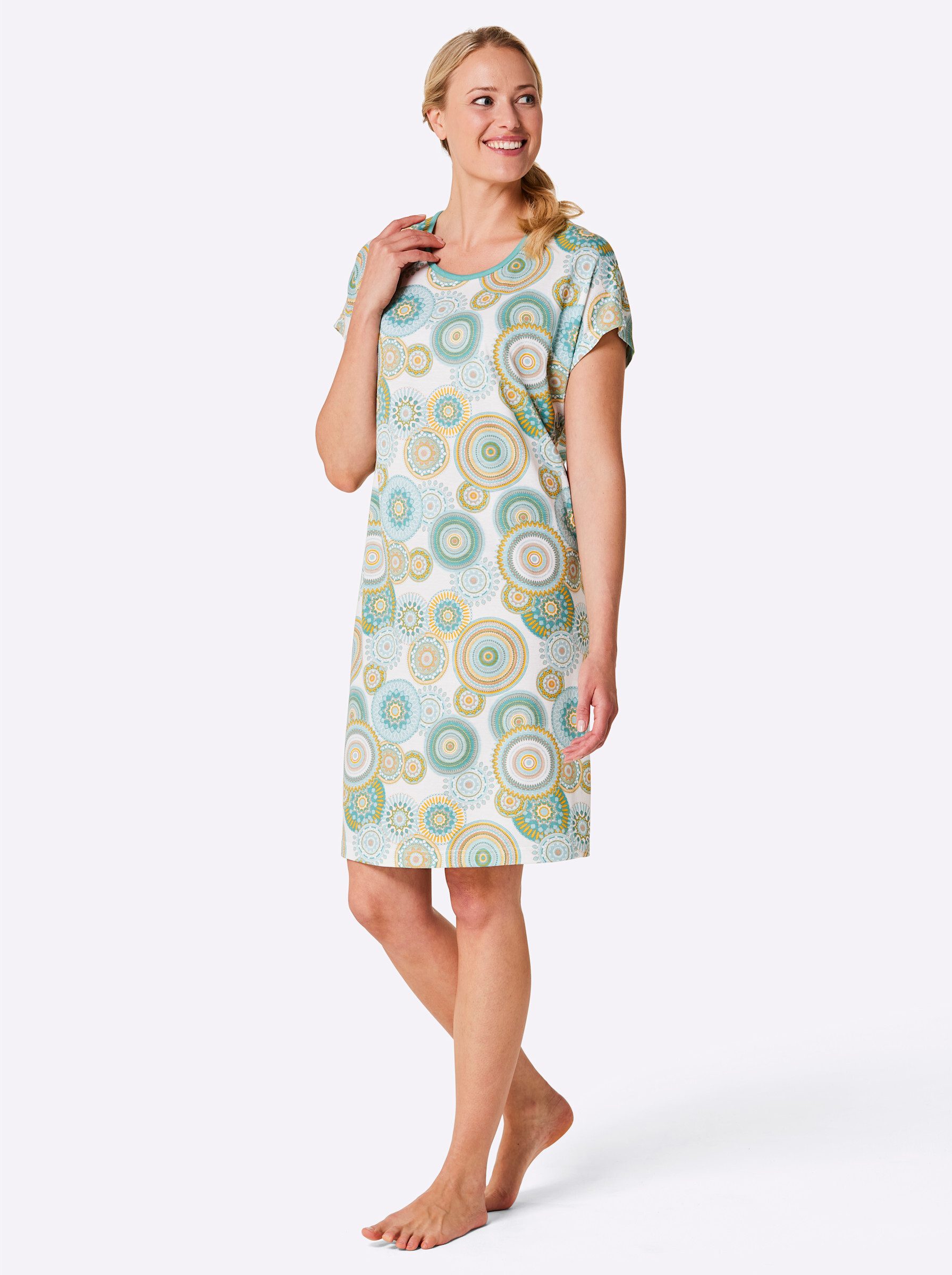 Witt Schlafanzug Sleepshirts Kurzarm (2 tlg) günstig online kaufen