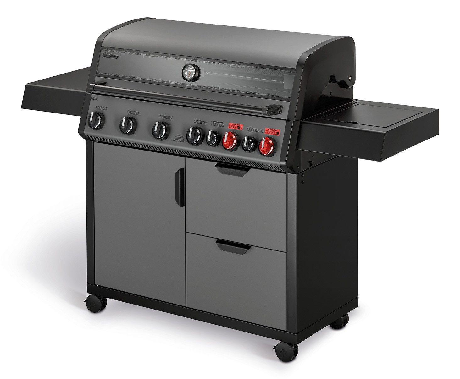Enders® Gasgrill Hyde 6 SIKR Turbo II inkl. Premium Wetterschutzhülle + Thermometer – Bild 2 von 5