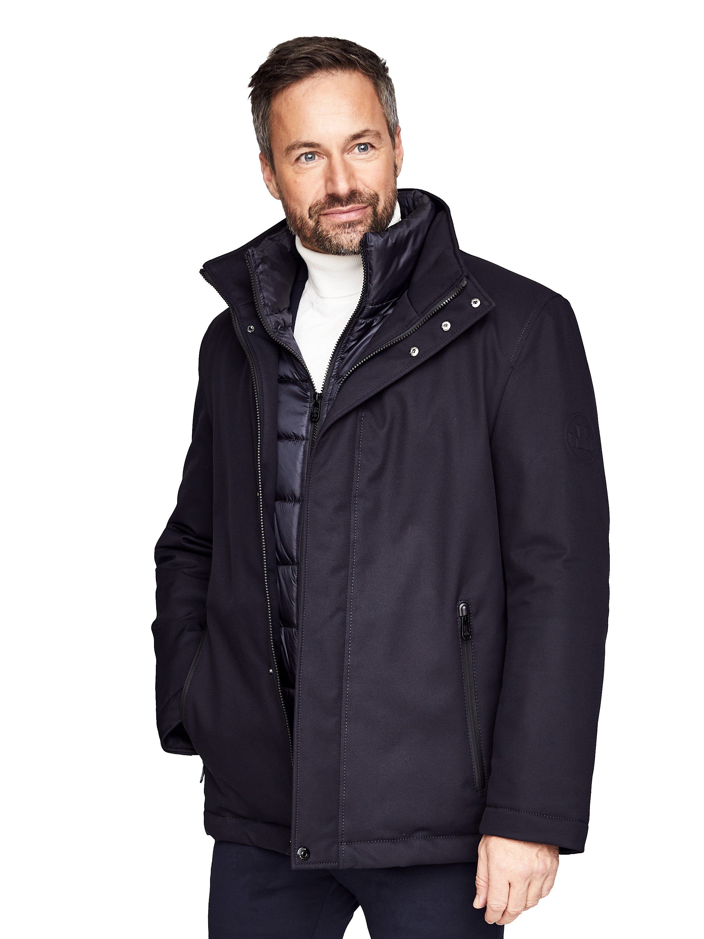 New Canadian Winterjacke New Canadian Herren Winterjacke - dunkelblau (1-St)