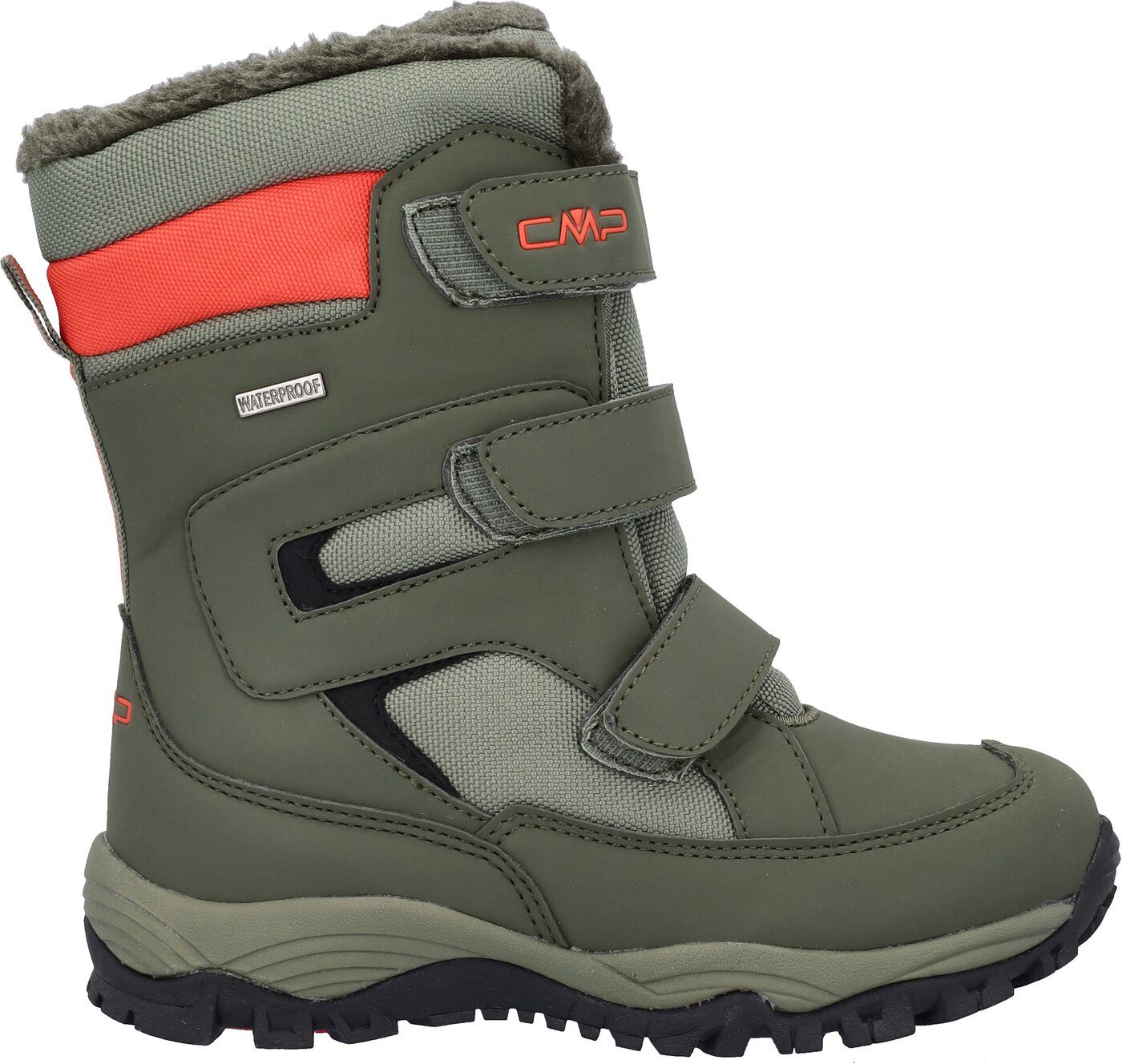 CMP KIDS HEXIS SNOW BOOT WP MILITARE Stiefel