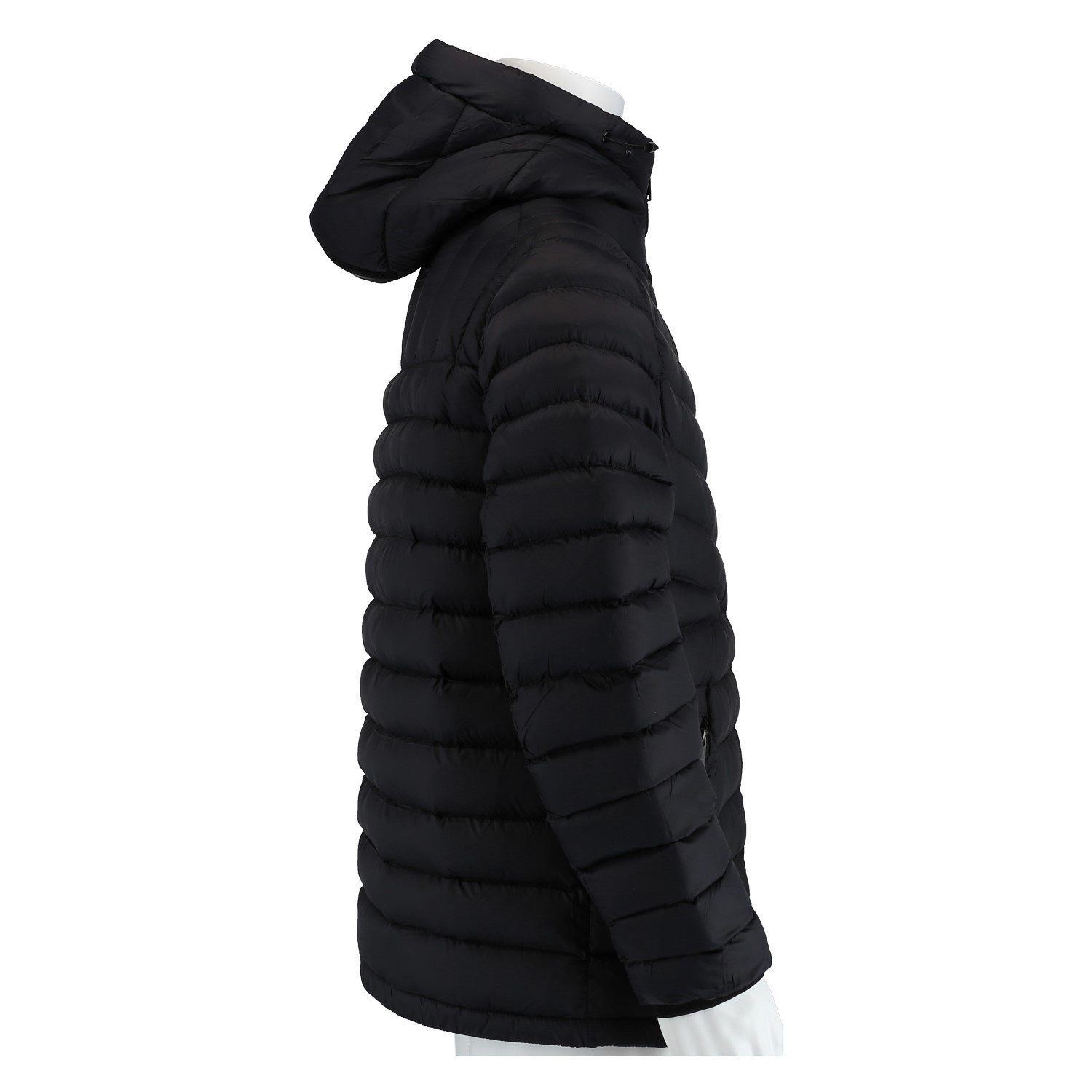 Poolman Winterjacke Steppjacke mit Kapuze P2304.773 (wattiert, leicht) schwarz Herren