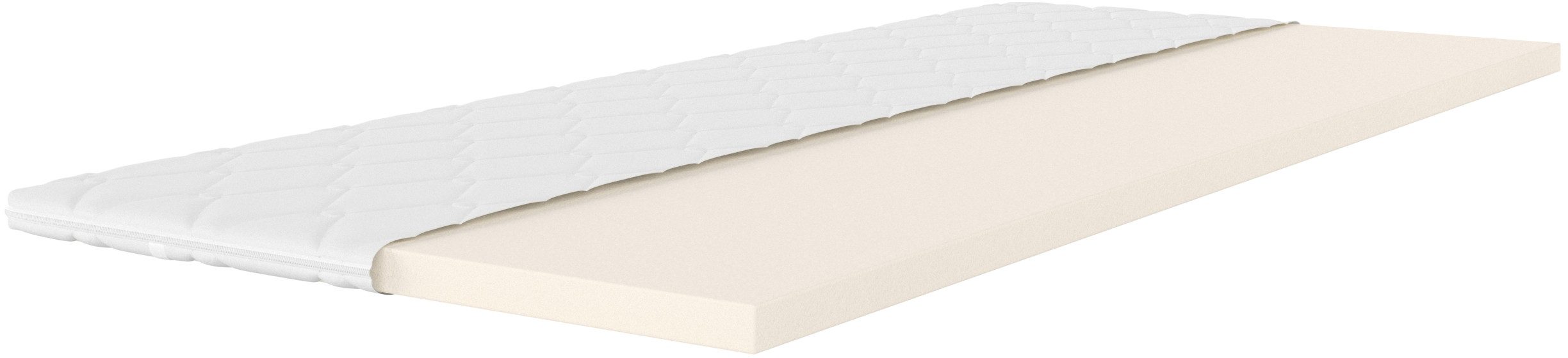 Älgdröm, Topper Stetind, Topper 90x200 cm,180x200 cm, 4 cm hoch, Komfortschaum, Matratze, Boxspringbett, Allergiker geeignet (Hausstauballergiker)