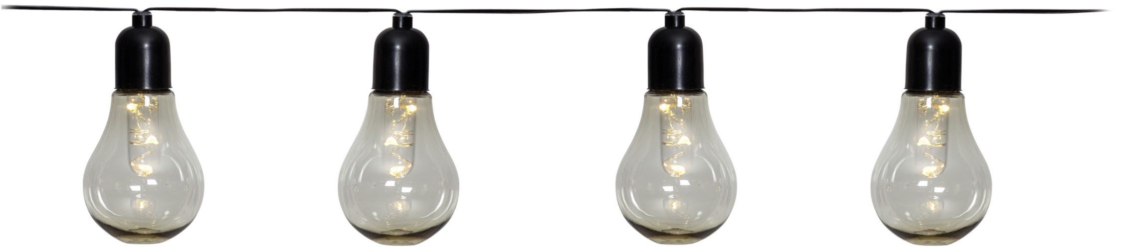 EGLO Lichterkette LED Lichterkette Libisa, Balkon Deko, Glühbirnen, IP44 Ou günstig online kaufen