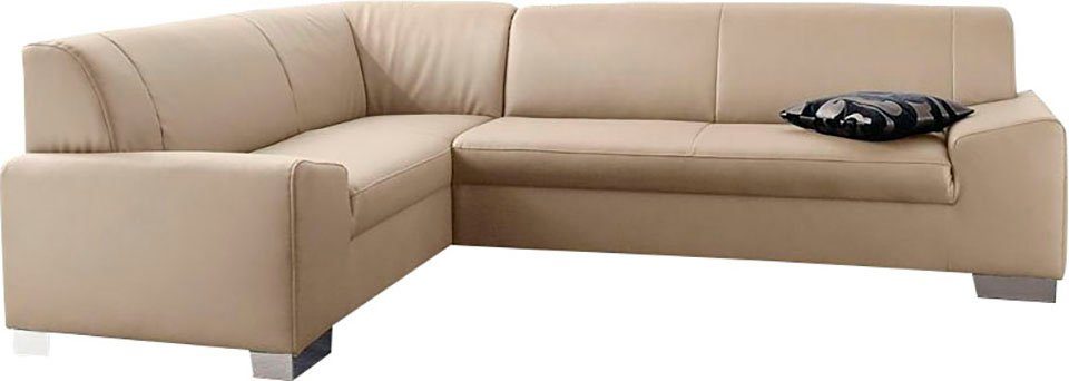 DOMO collection Ecksofa Alisson L-Form, wahlweise mit Bettfunktion