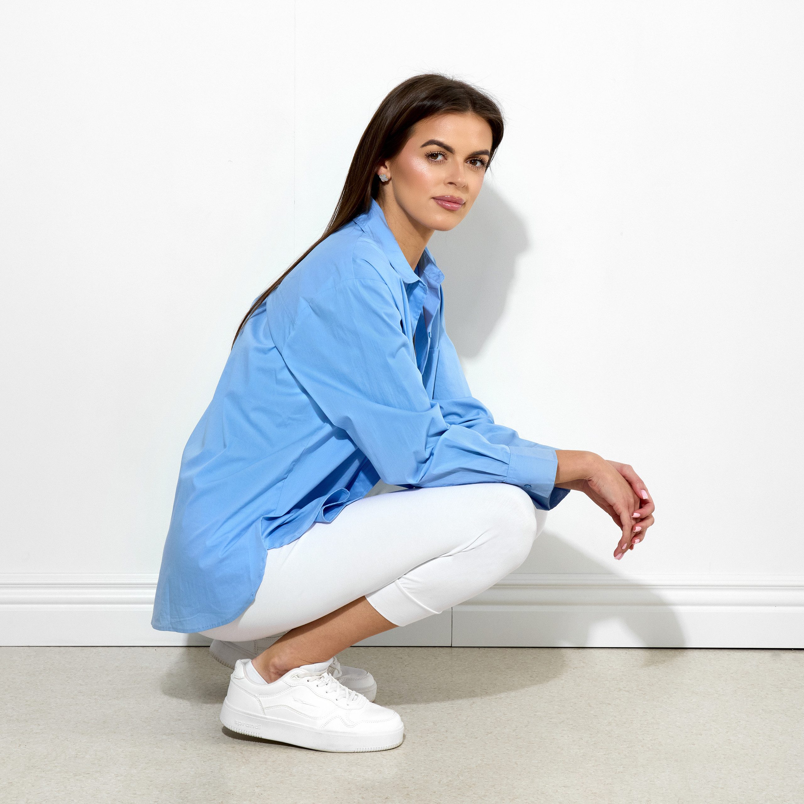 Merry Style Jogginghose Damen 3/4 Hose MS10-261 (1-tlg) elastischer Bund