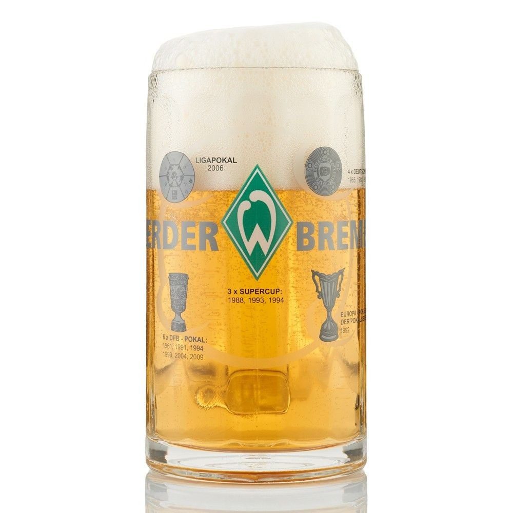 Werder Bremen Glas SV Werder Bremen Bierglas "Erfolge"