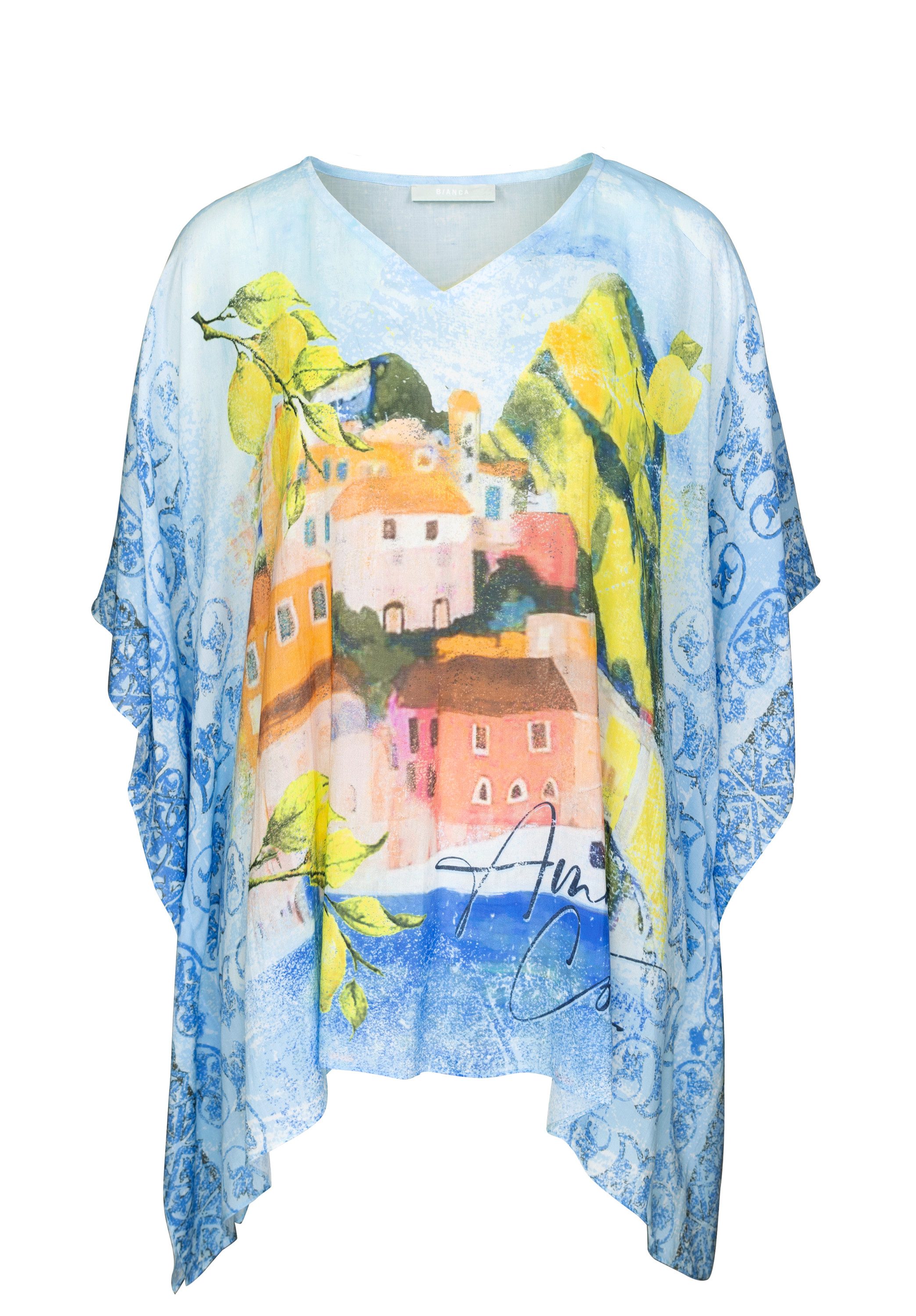 bianca Blusenkimono TUNIKA mit Frontmotiv im günstig online kaufen