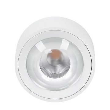 Arcchio LED Deckenleuchte Rotari, dimmbar, LED-Leuchtmittel fest verbaut, warmweiß, Modern, Aluminiumdruckguss, weiß (RAL 9003), 2 flammig, inkl.