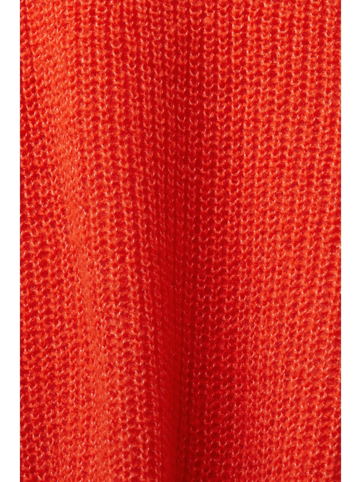 ORANGE by V-Ausschnitt-Pullover BRIGHT edc V-Ausschnitt, mit Esprit Wollmix Pullover