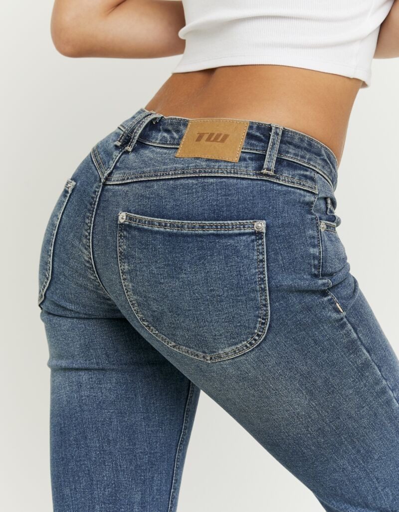 Tally Weijl Bootcut-Jeans SPADESASSY2 Baumwollmischung, Low Waist