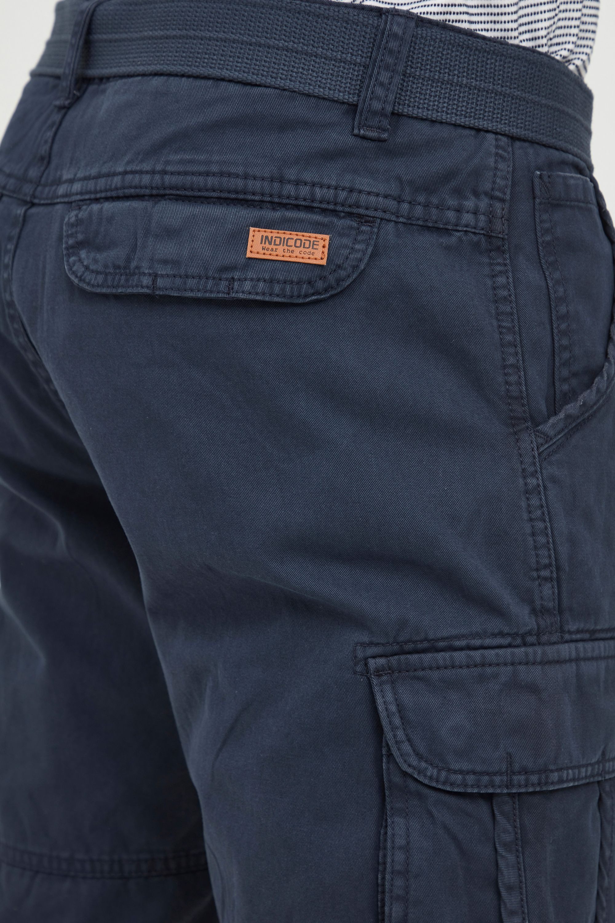 Indicode Cargoshorts IDCosta Kurze Hose mit Gürtel günstig online kaufen