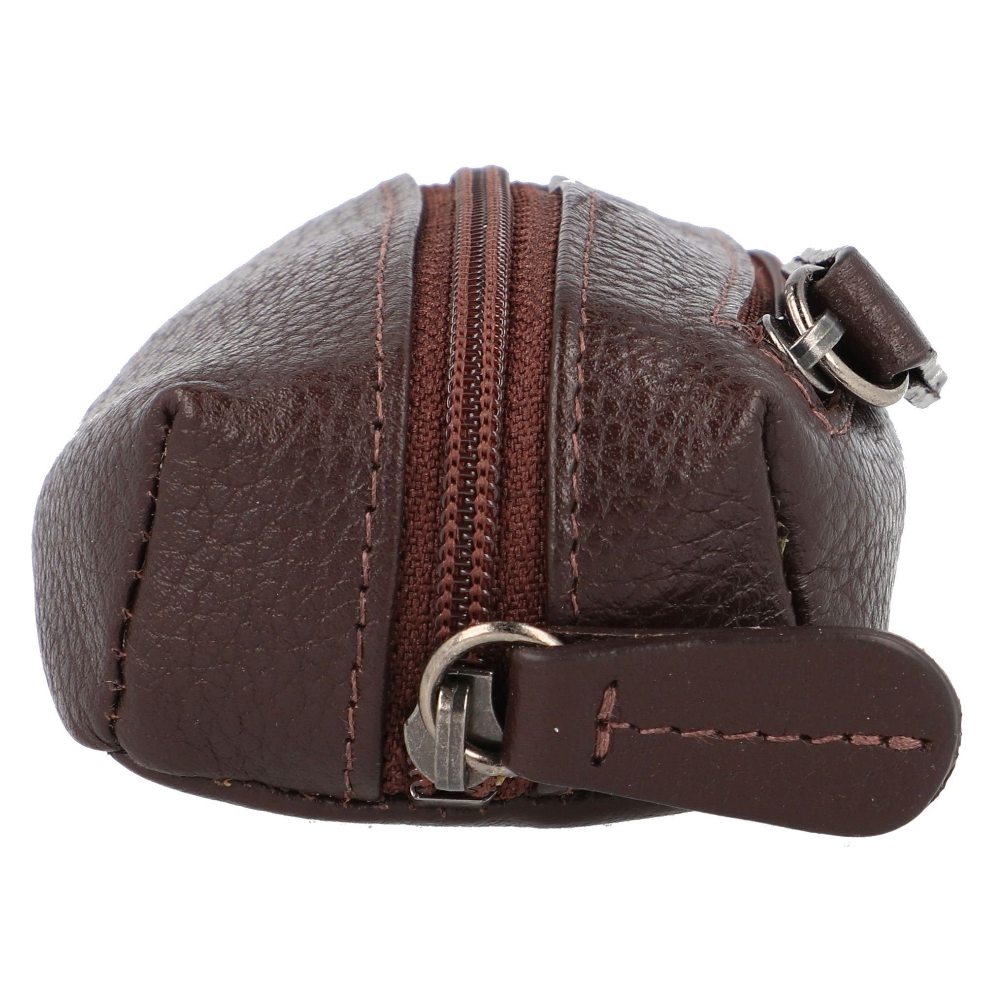 Braun Büffel Schlüsseltasche Prato, Leder