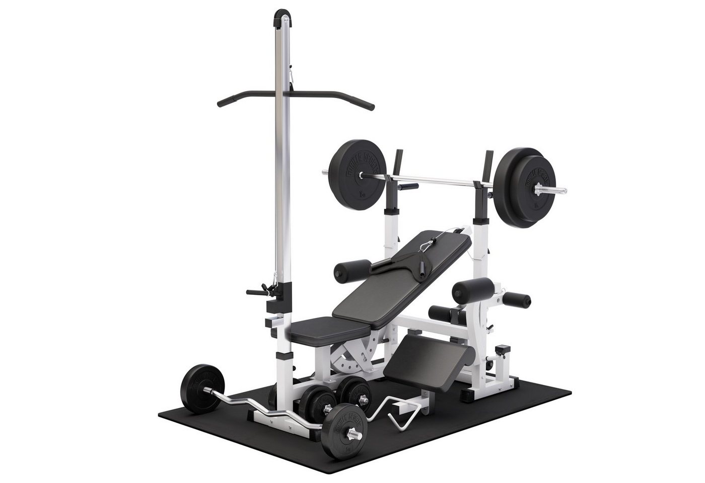 GORILLA SPORTS Kraftstation Kraftstation Universal Set 46-teilig, (46-tlg)