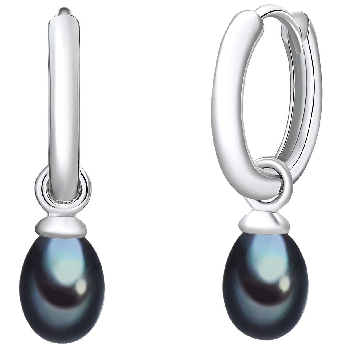 Valero Pearls Perlenohrringe silber, aus Süßwasser-Zuchtperlen günstig online kaufen