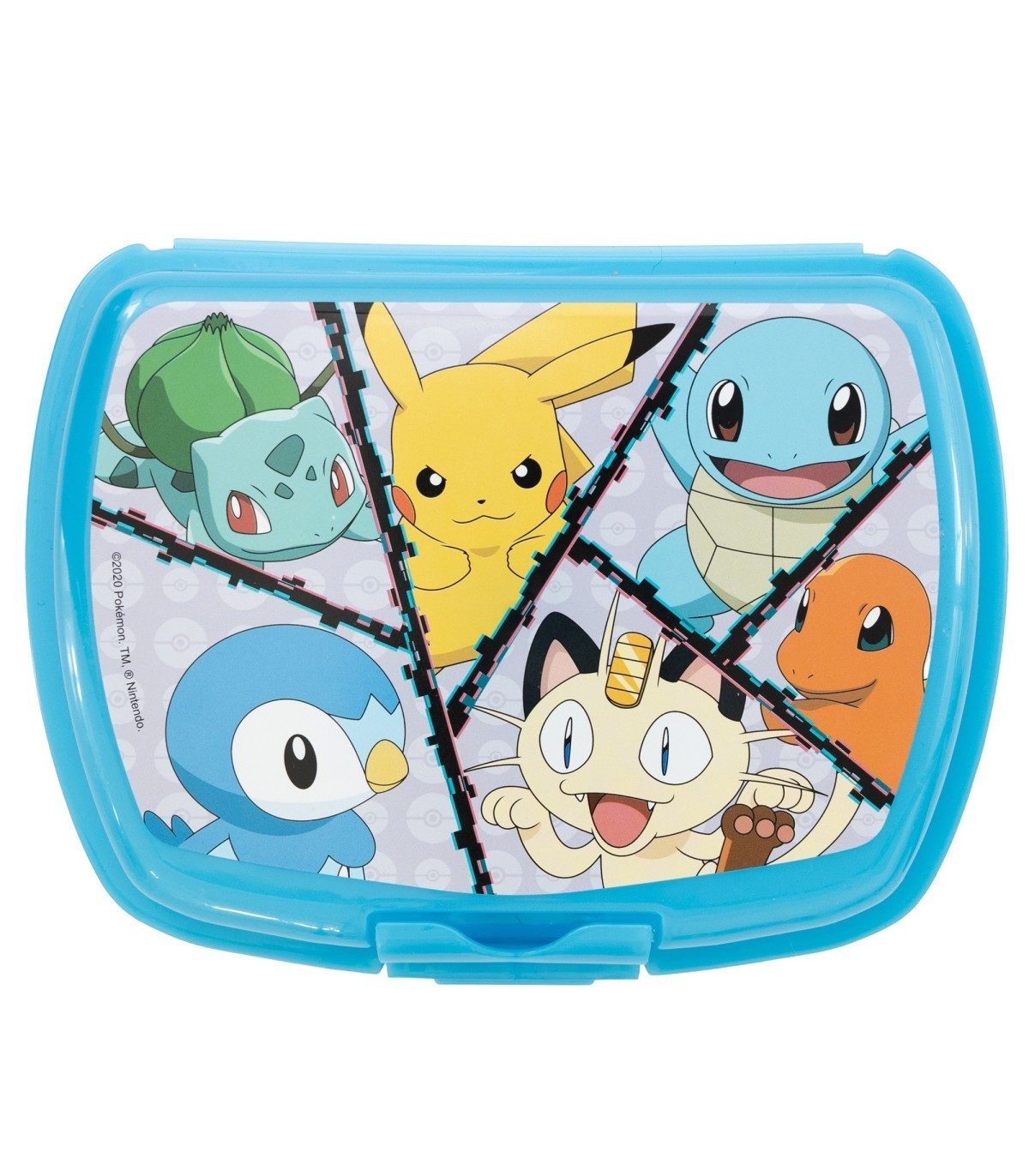 POKEMON JUEGO DE CARTAS Lunchbox Lunchbox Kinder Brotdose für unterwegs und Kindergarten, (Packung, Pack)