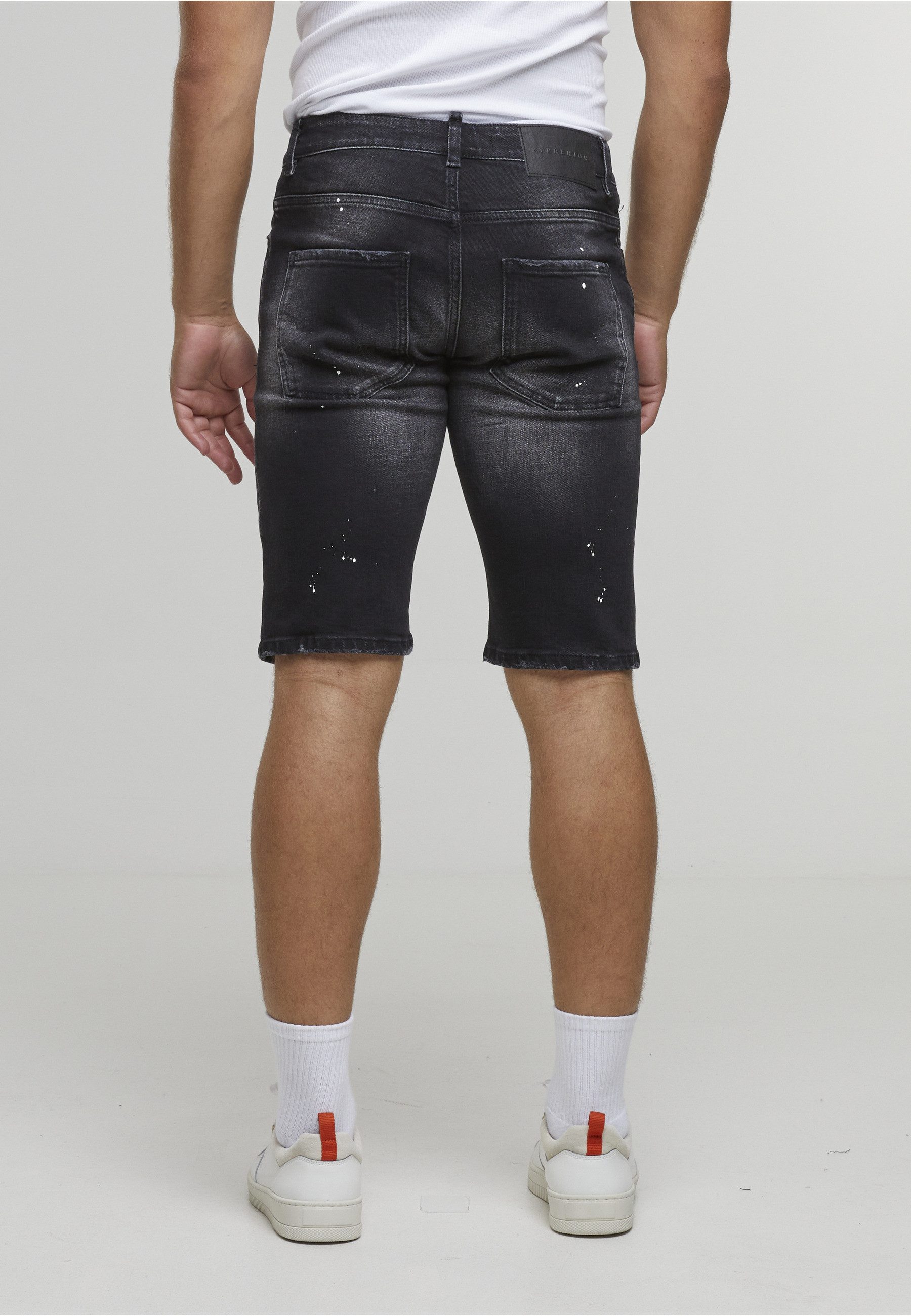 2Y Premium Jeansshorts 2Y Premium Victor Ripped Slim Fit Shorts