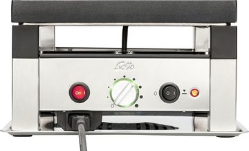 SOLIS OF SWITZERLAND Raclette 5 in 1 Table Grill for 4, 4 Raclettepfännchen, 1020 W