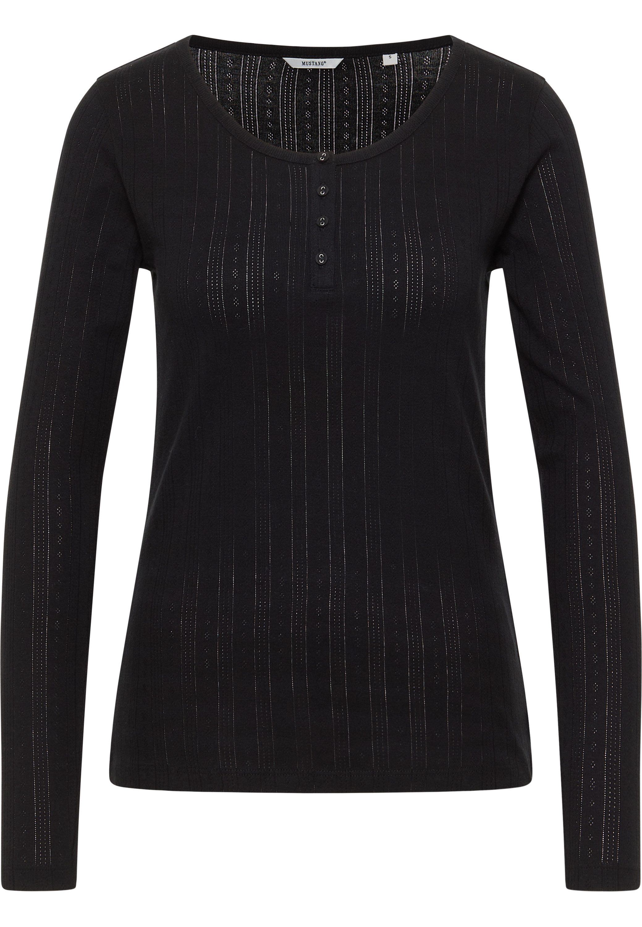 MUSTANG Langarmshirt Damen Style Hope