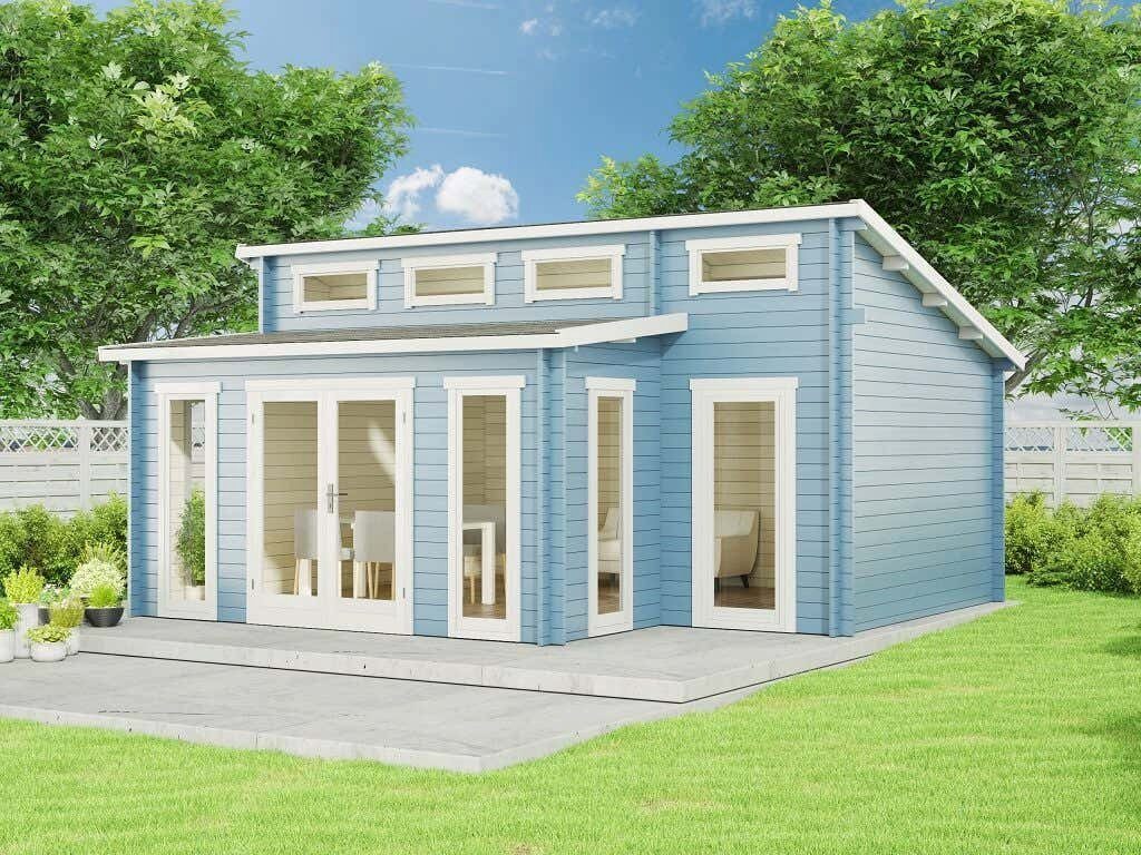 Alpholz Gartenhaus 590x540 Prima, cm Lausitz Gartenhaus BxT