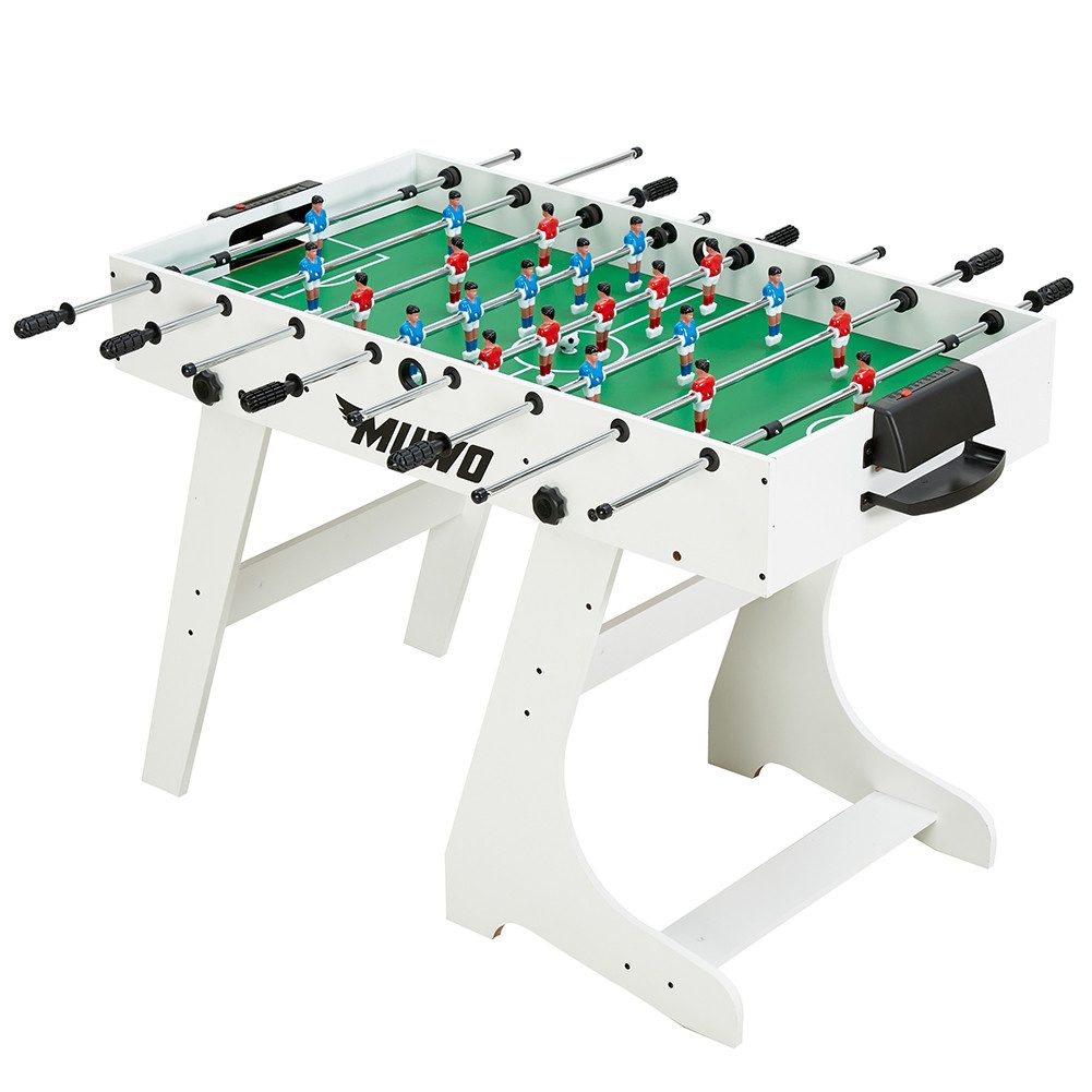 MUWO Kickertisch "Mondial" Indoor faltbarer Tischkicker