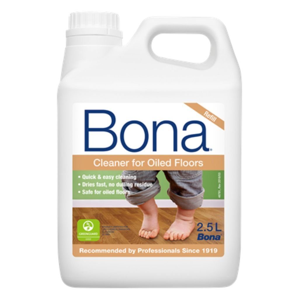 Bona Reiniger für geölte Böden 2,5 Liter Parkettreiniger (Vollständig biologisch abbaubar)