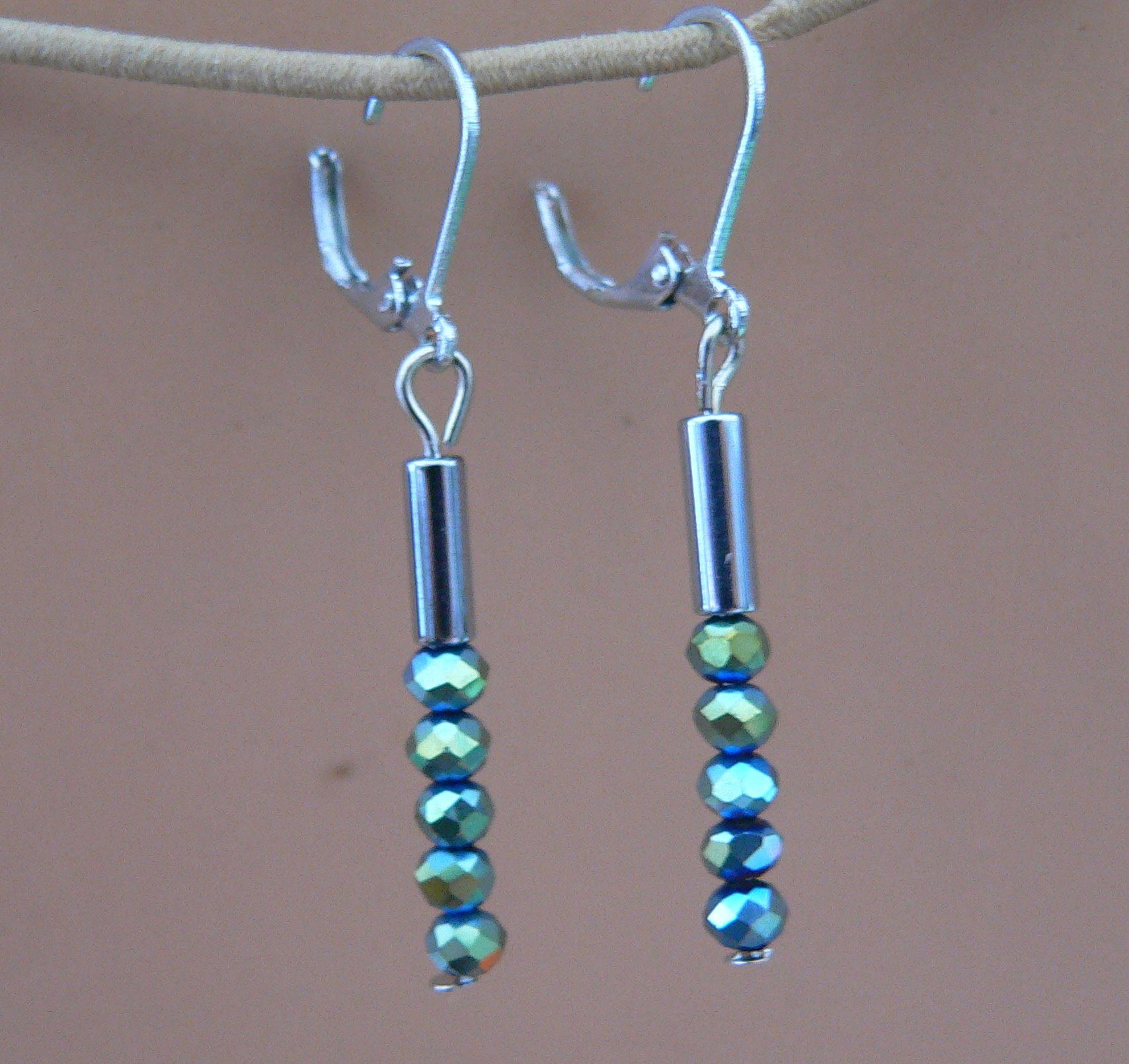 traumschmuck Paar Ohrhänger 805a Ohrringe Glasrondelle günstig online kaufen