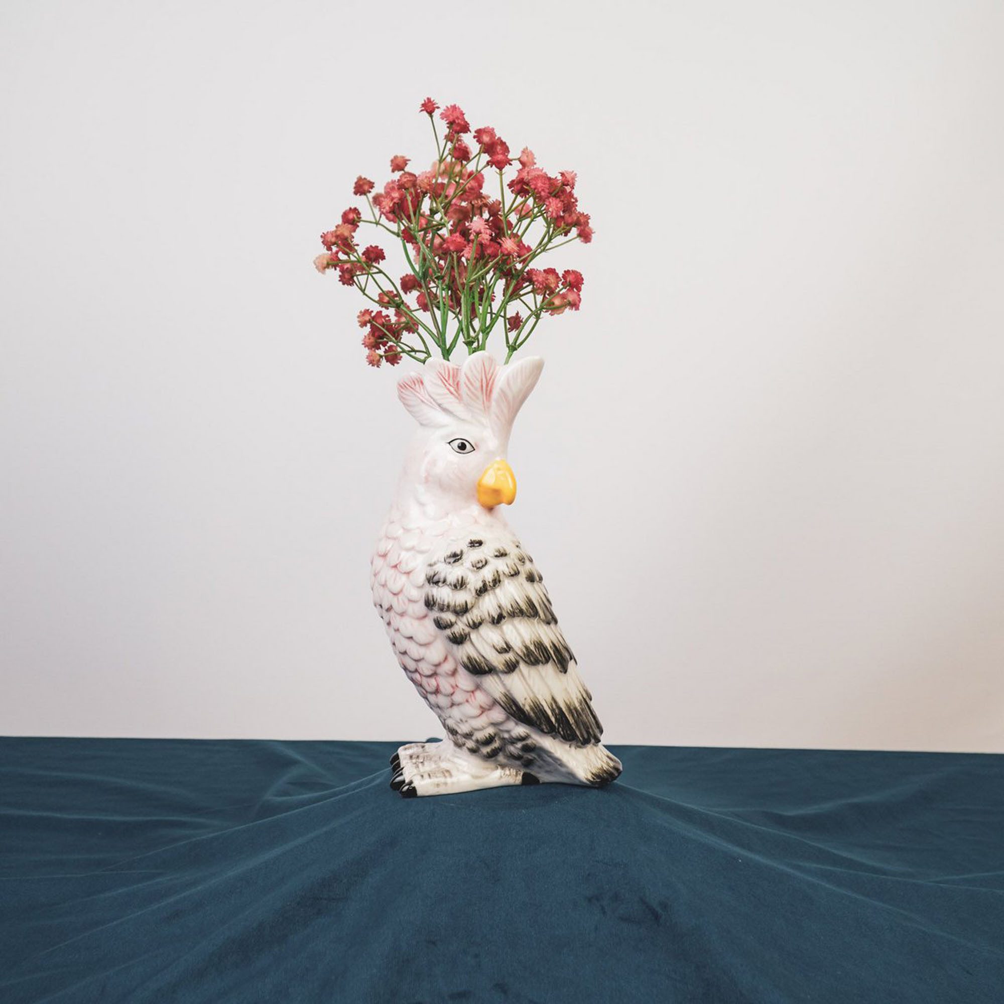 Housevitamin Dekovase Vase Papagei Vogel bunt günstig online kaufen