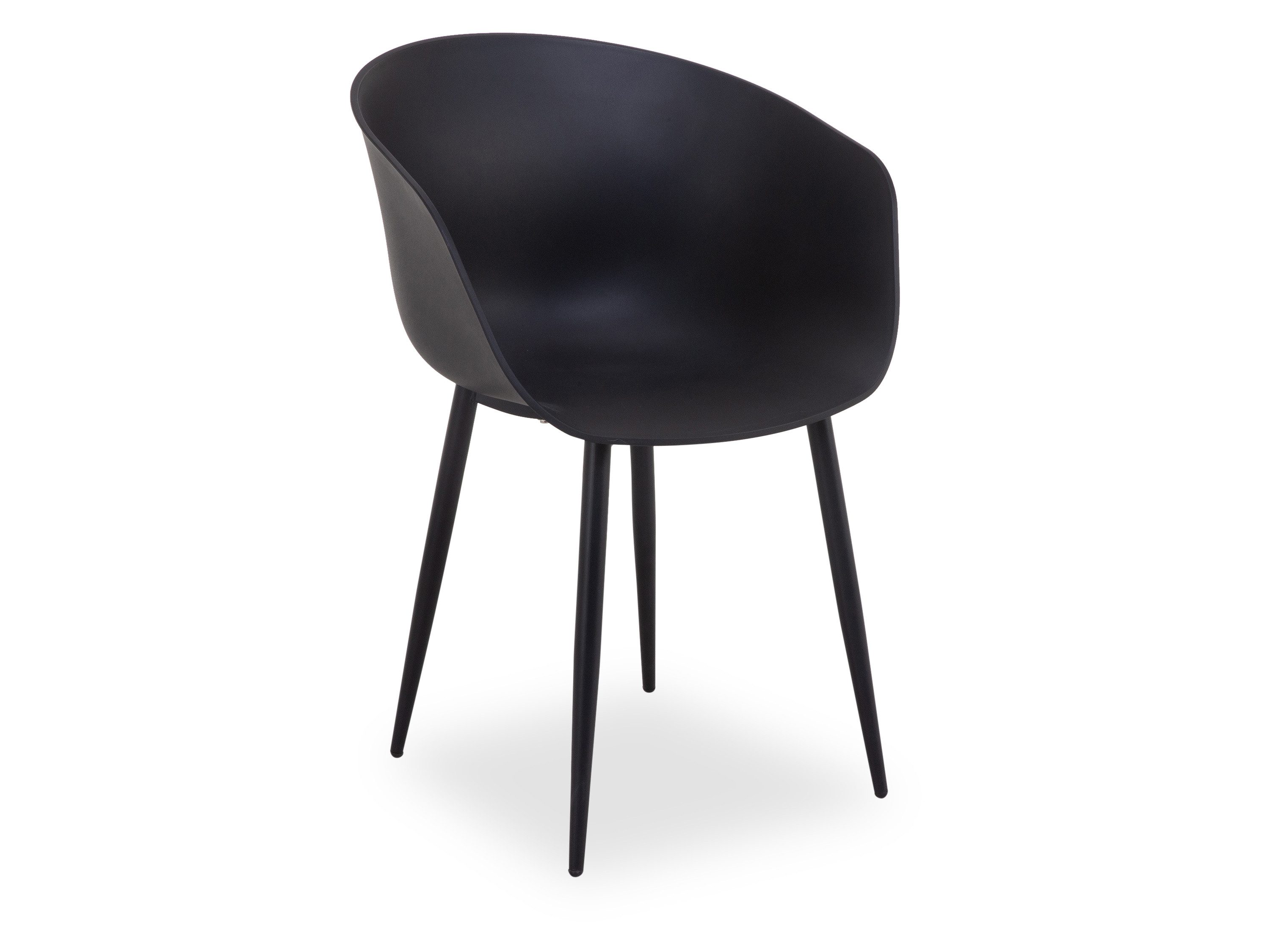 Outdoor Gartenstuhl Gartenstuhl outdoor OVADA schwarz günstig online kaufen