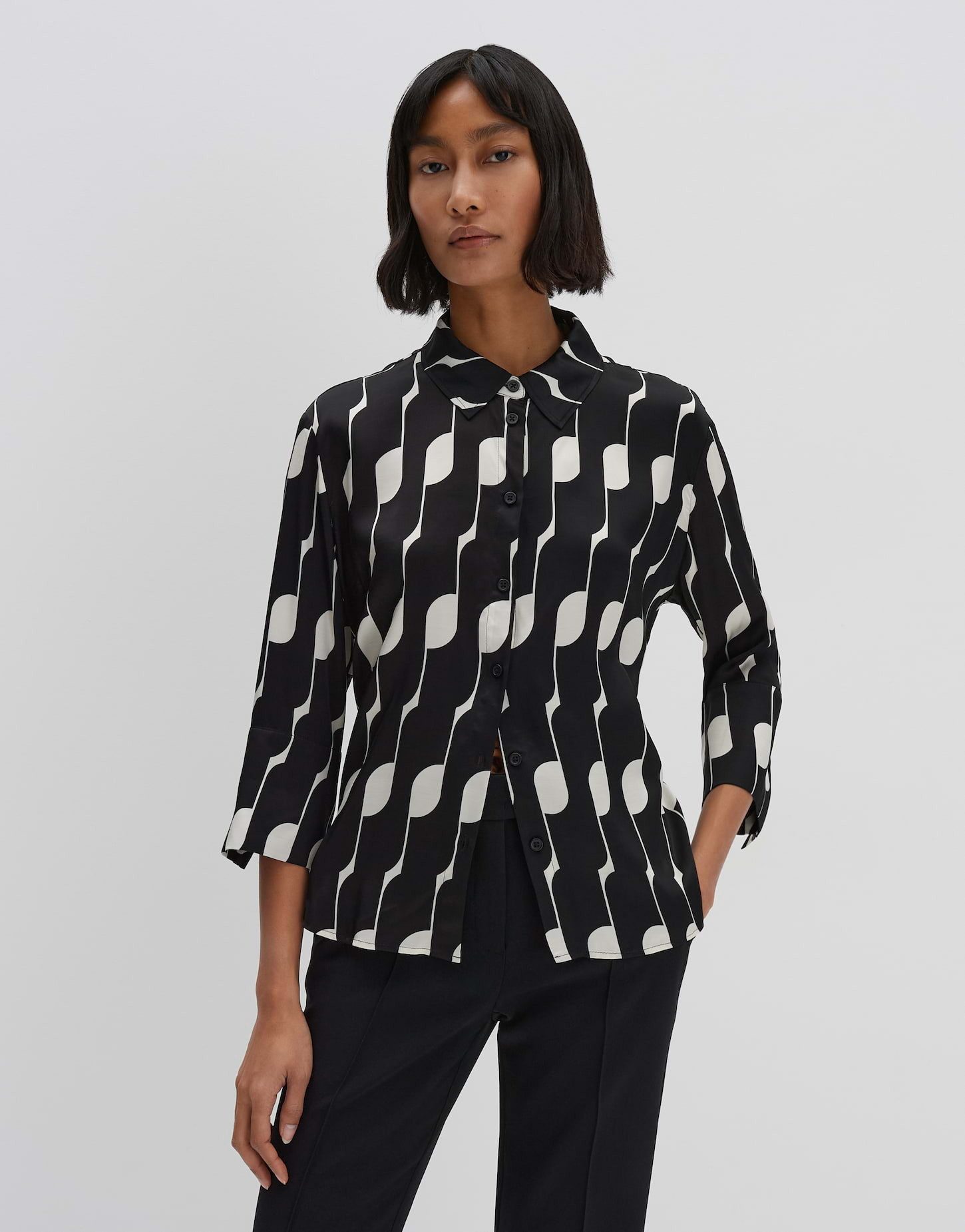 someday Langarmbluse ZELLIE Loose aus nachhaltiger günstig online kaufen