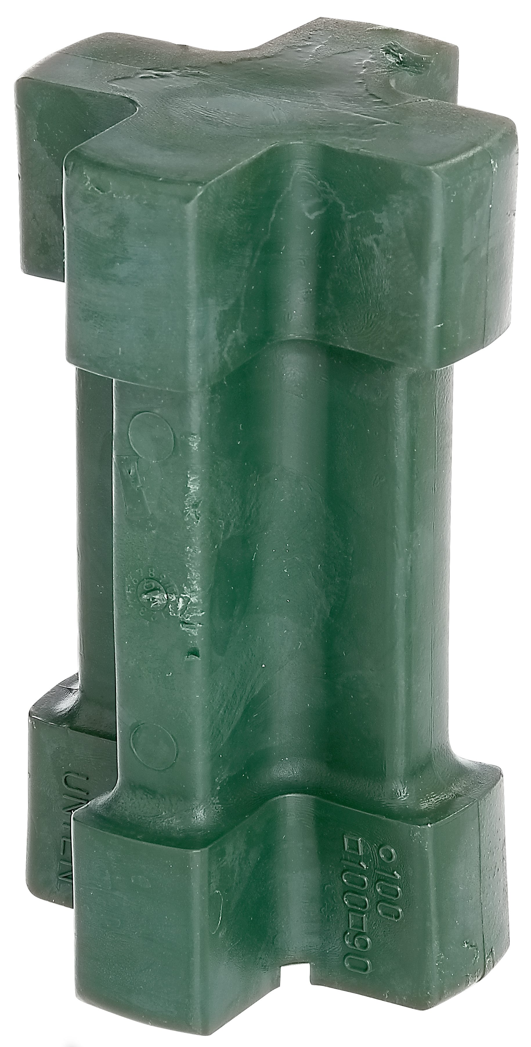 Alberts Einschlagbodenhülse Einschlag-Werkzeug für eckige Einschlag-Bodenhülsen 90 x 90 mm / 100 x 100 mm sowie für Ø100 mm, Kunststoff, grün